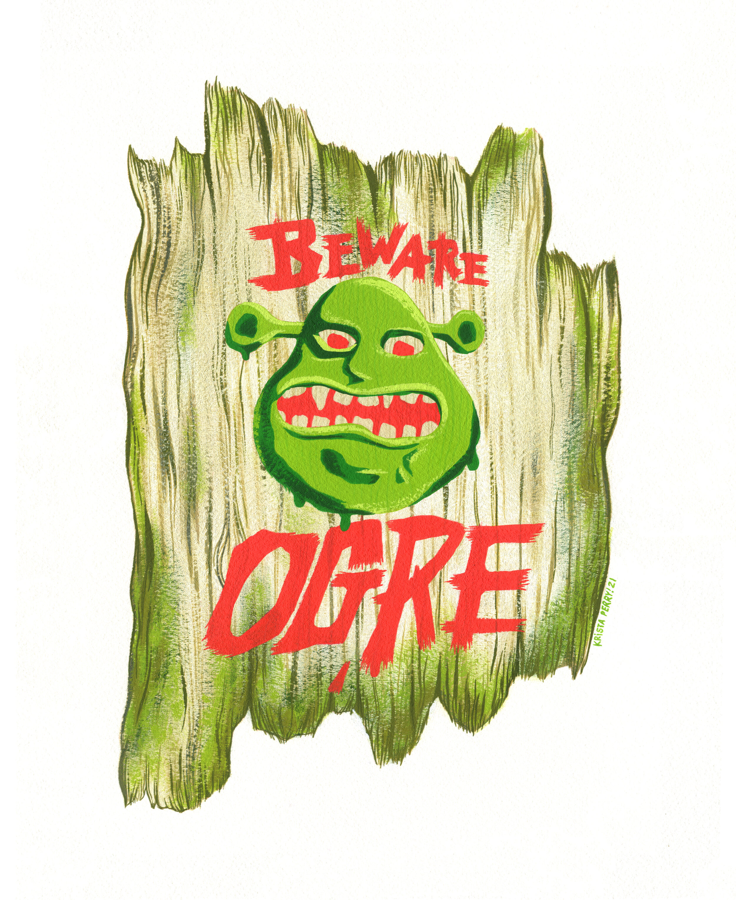 BEWARE OGRE