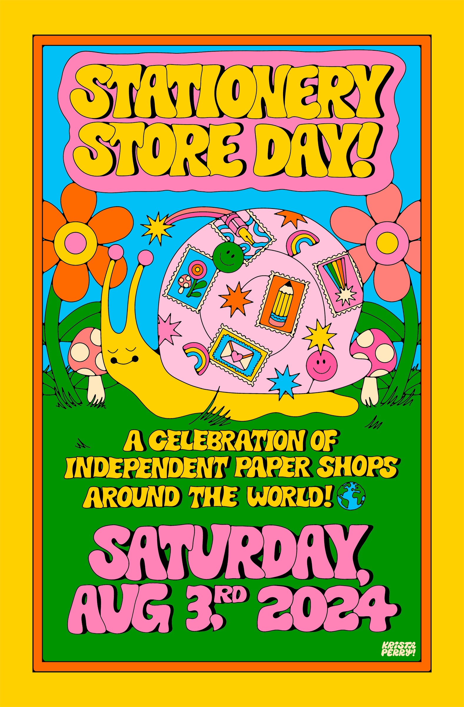 Stationery Store Day 2024 Poster 