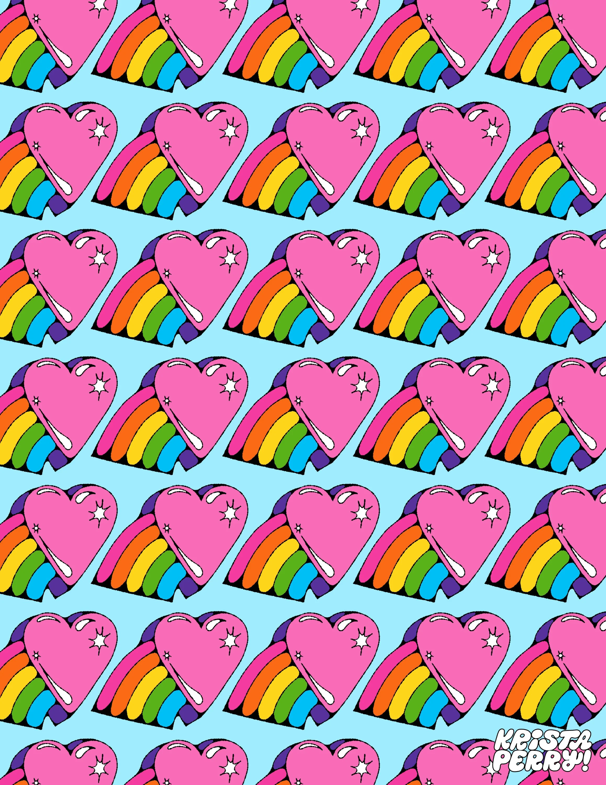 Rainbow Hearts