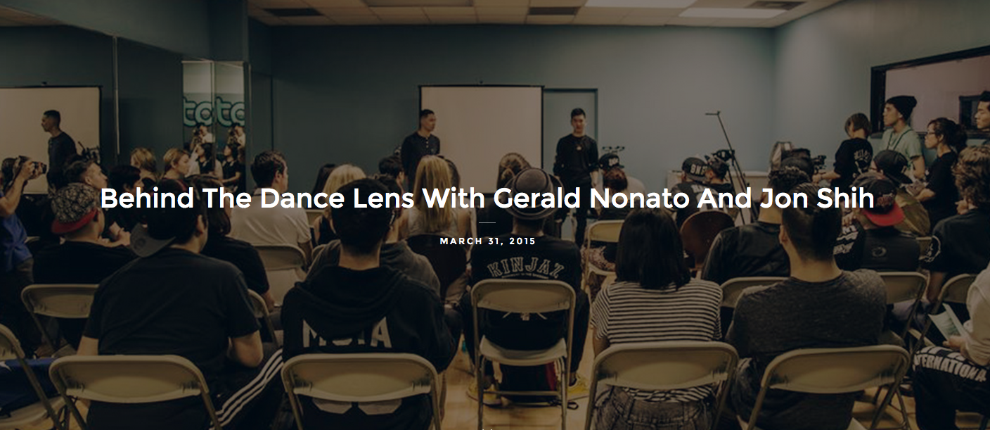 Behind The Dance Lens With Gerald Nonato And Jon Shih