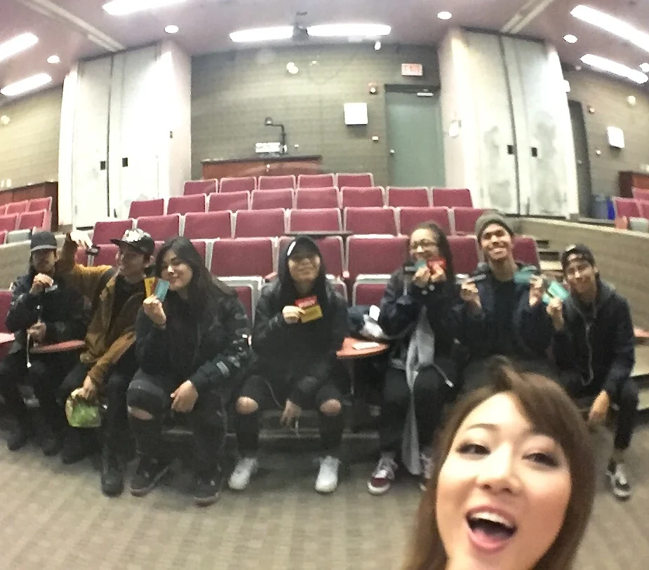 The volunteers for the show! Some of them took a bus for hours to get to the venue. ::praise hands emoji::