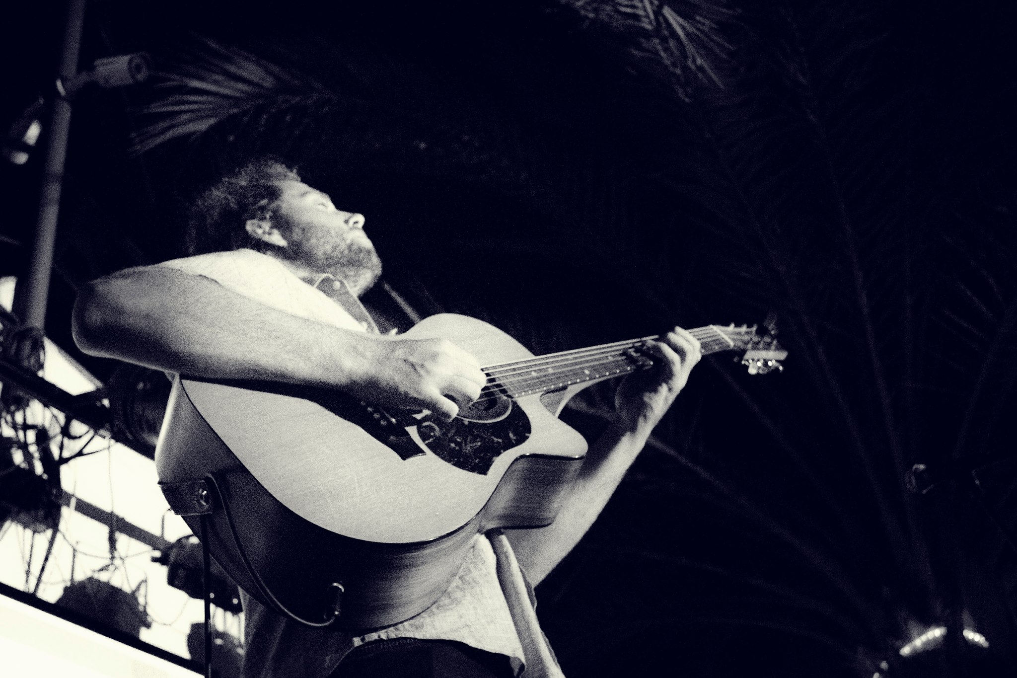 A snap from a show during the tour in Spain
