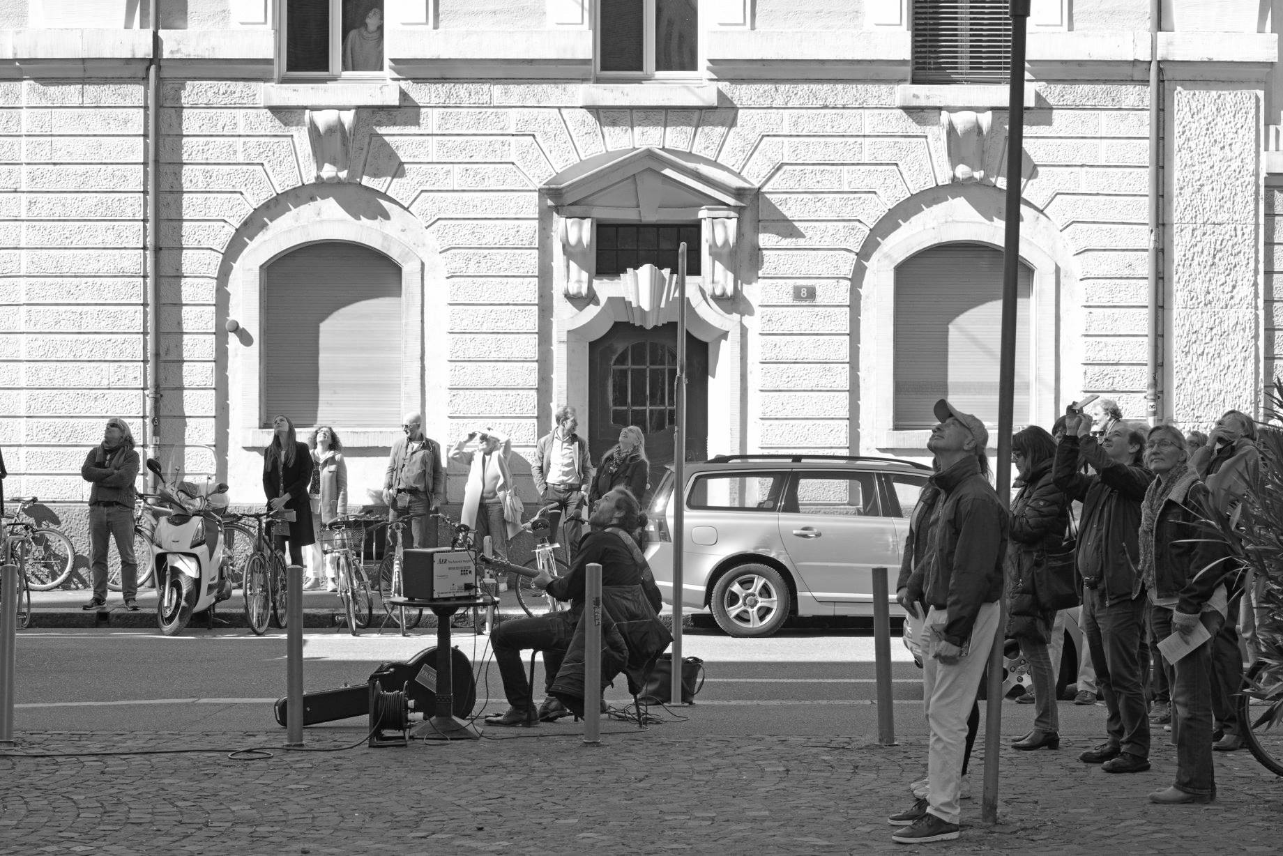 The Piano is now properly flying.. PC - Swiss Foundation For Young Musicians