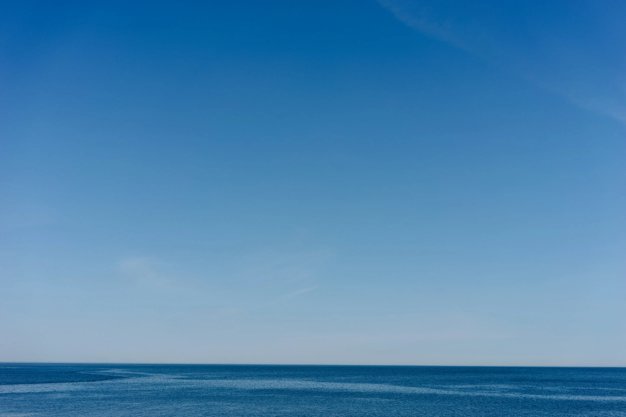 The Atlantic ocean seemed a bit calmer than the Pacific.