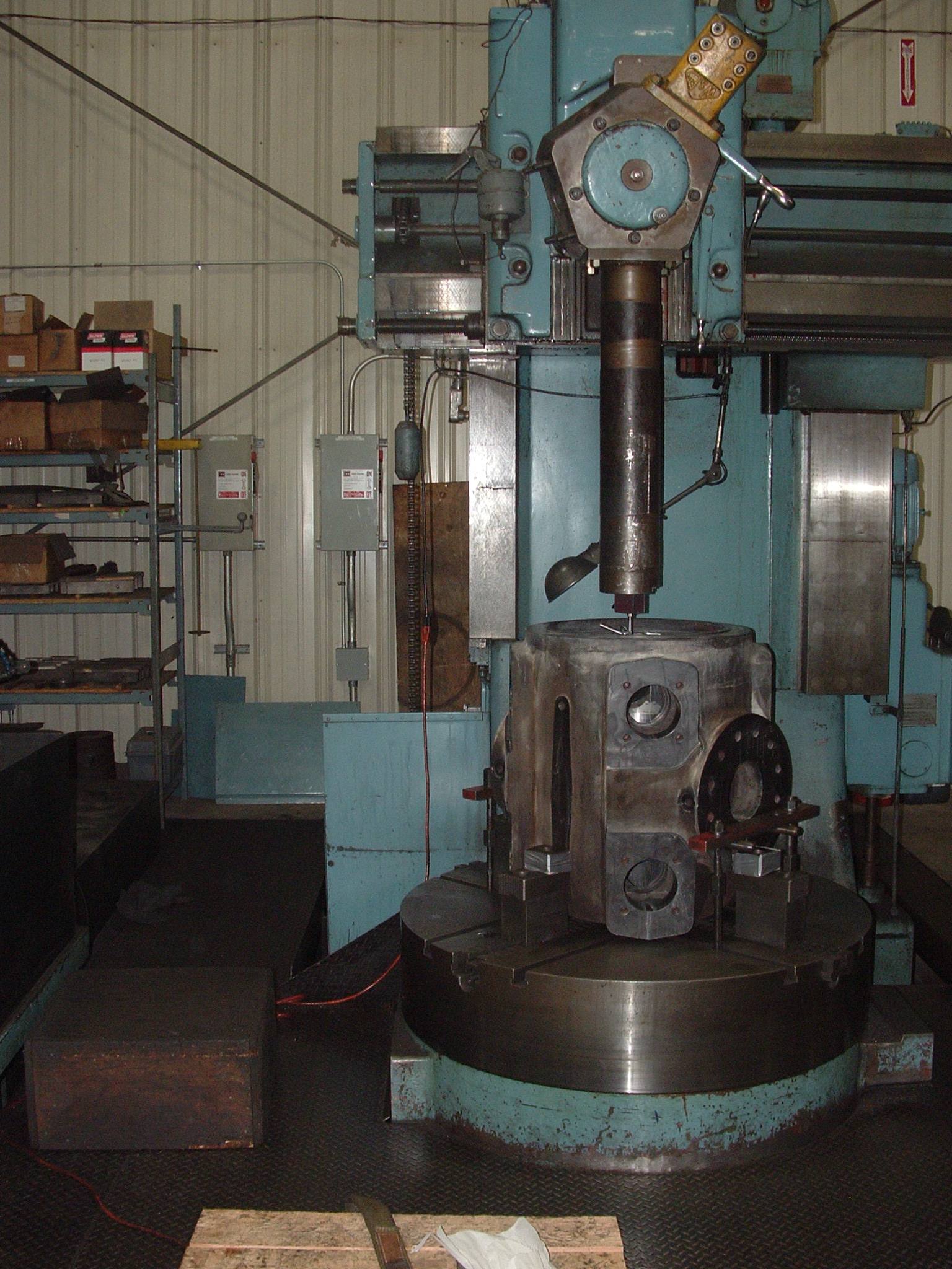 Machining of natural gas compressor body
