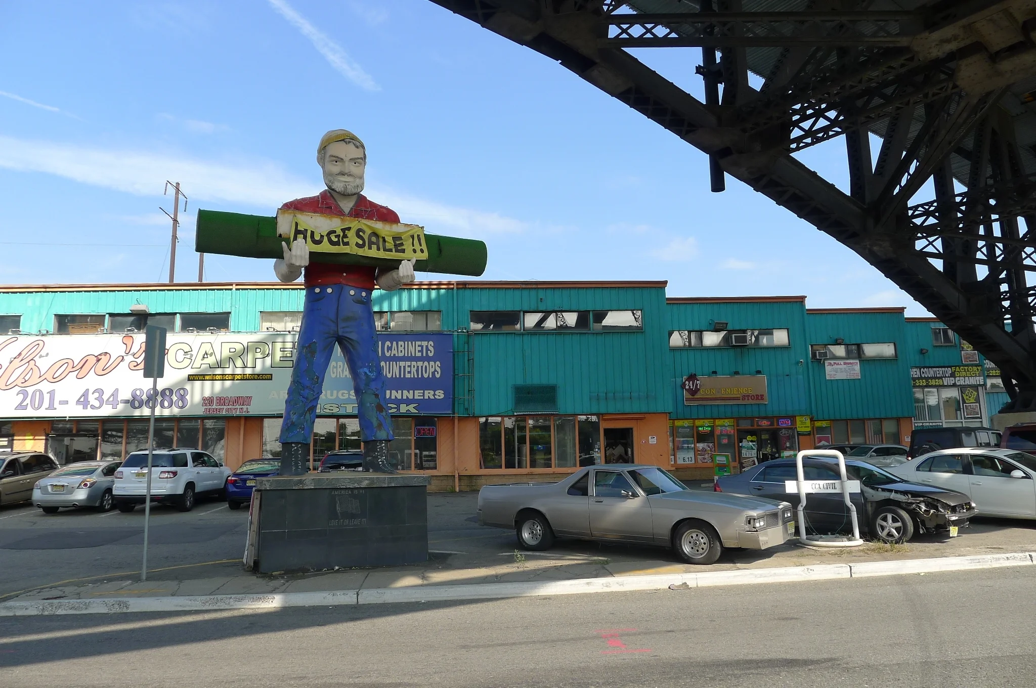 Wilson's Carpet Iconic Paul Bunyon 