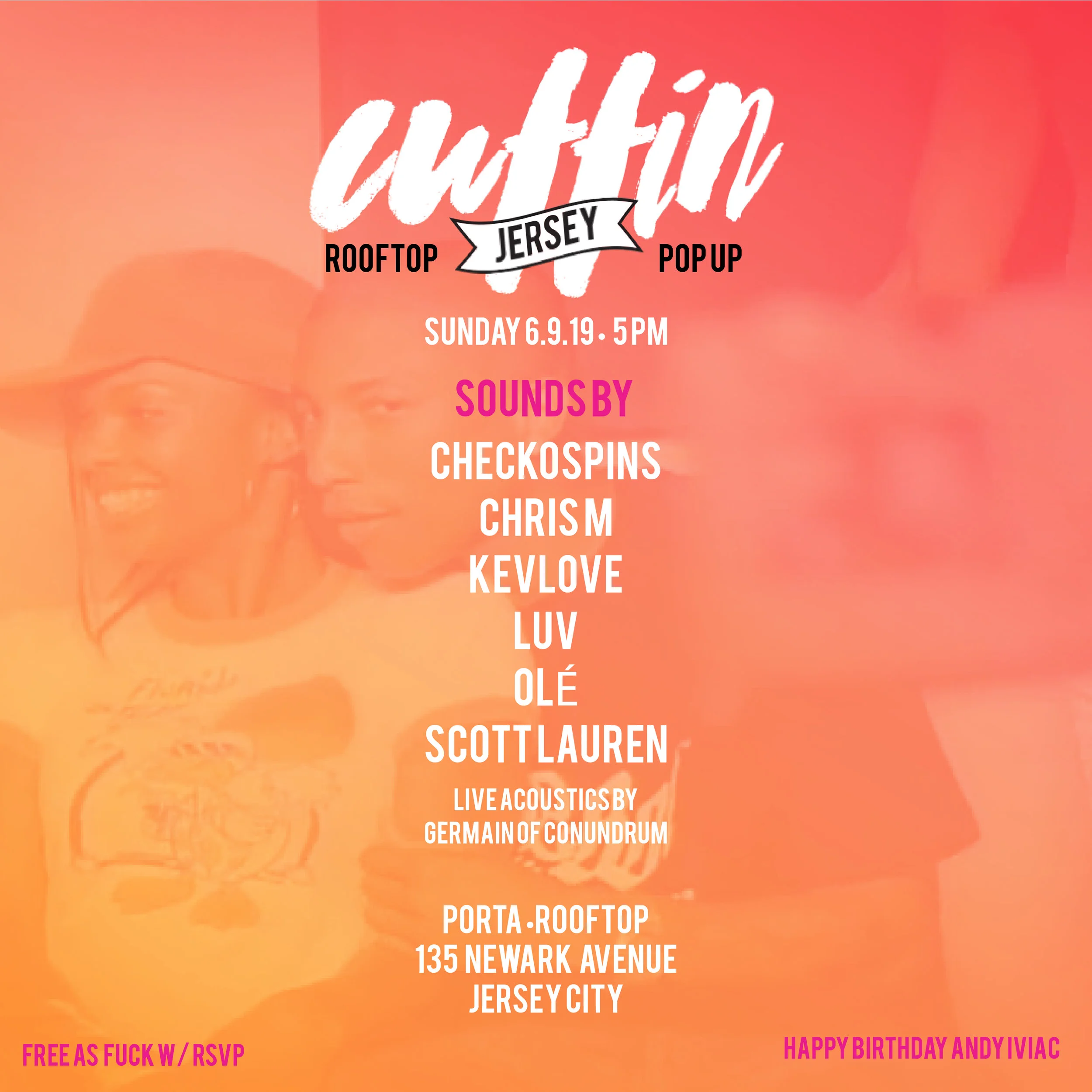 Cuffin Jersey: All Thangs R&amp;B Party (Pop-Up)
