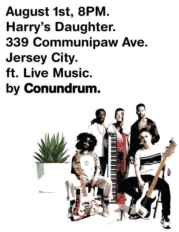 CONUNDRUM LIVE! at Harry's Daughter