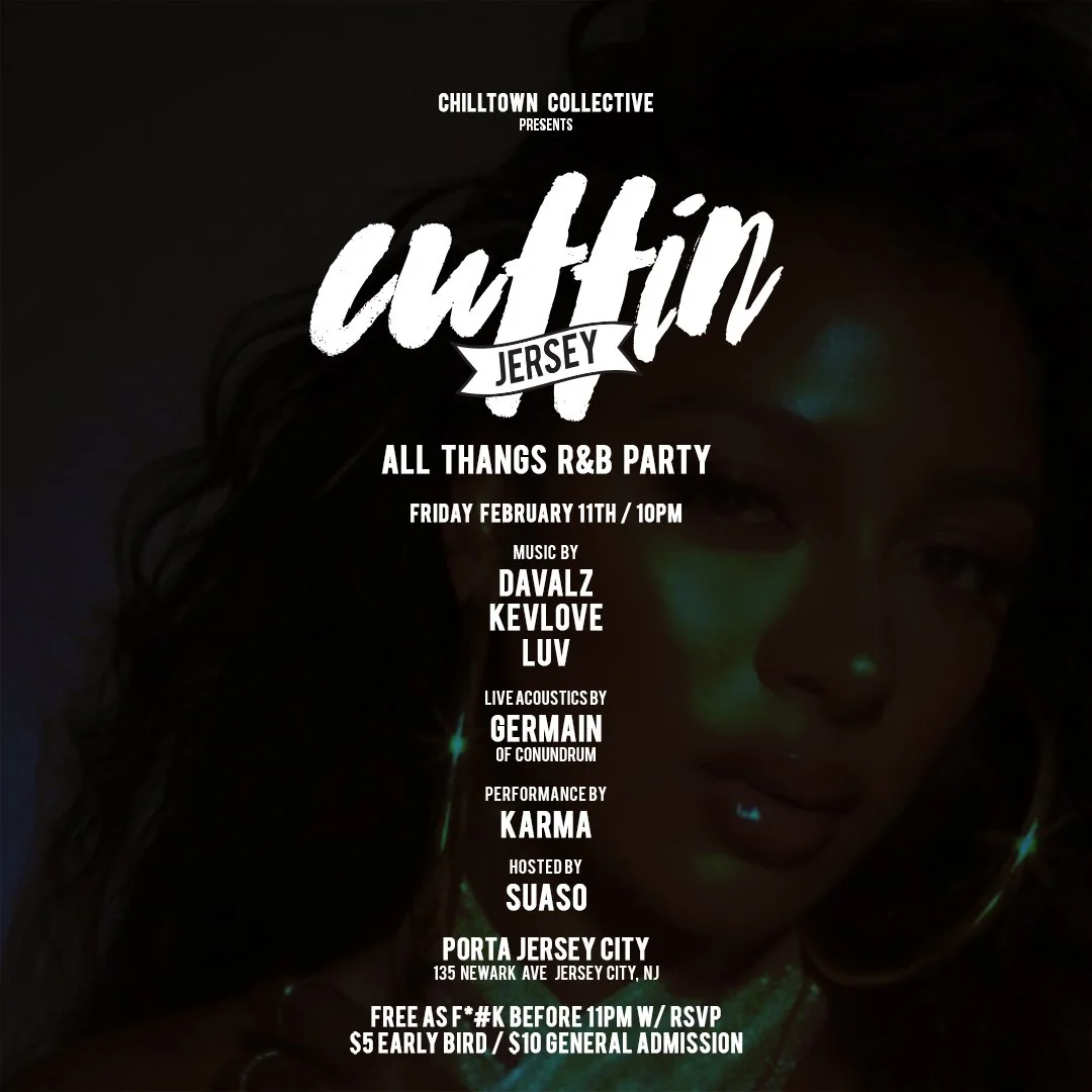 Cuffin Jersey: All Thangs R&B Party // Valentine's Day Edition
