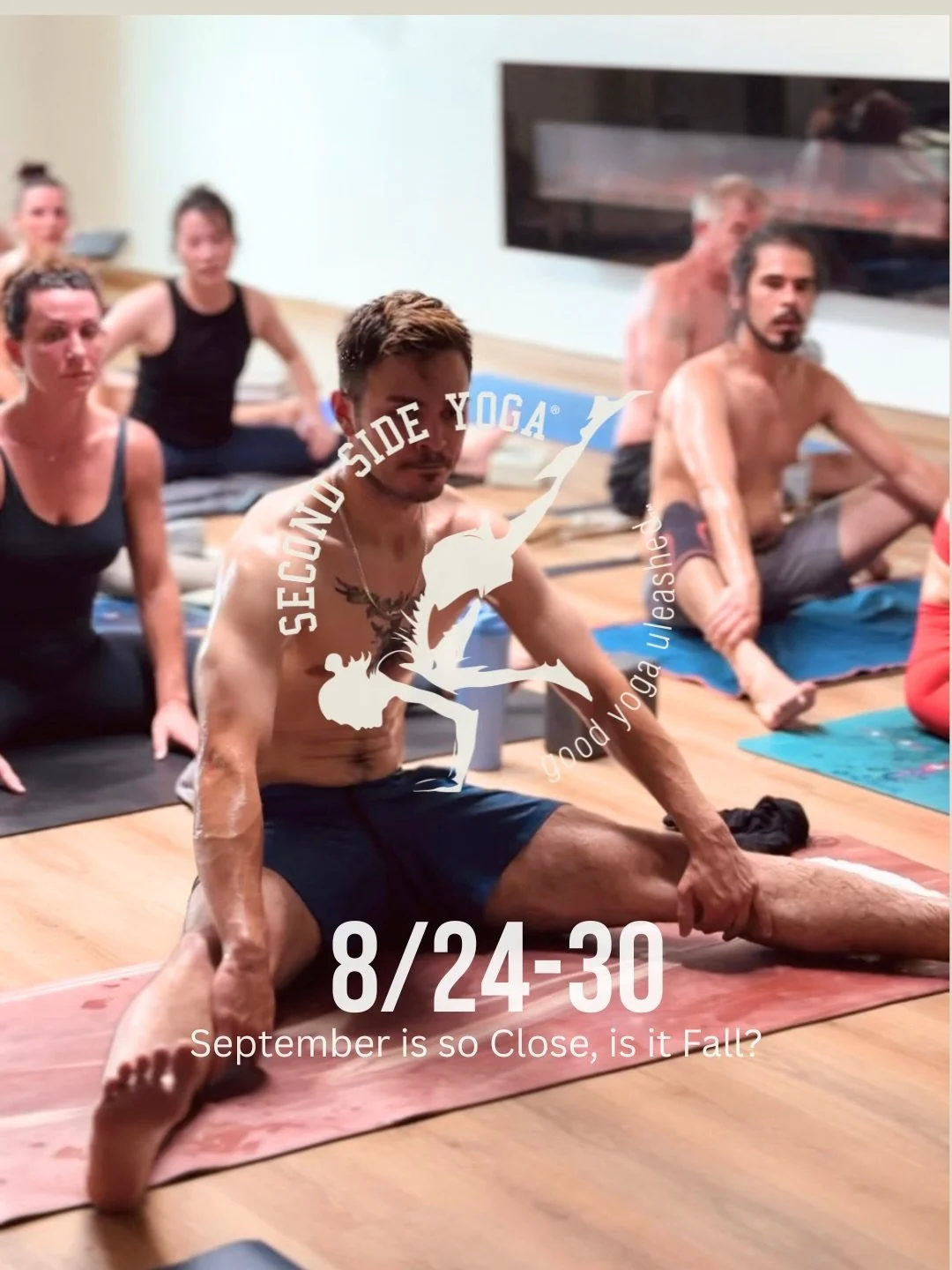 I would do anything for a yummy savasana. Week of Aug 24-30 schedule is here 😘