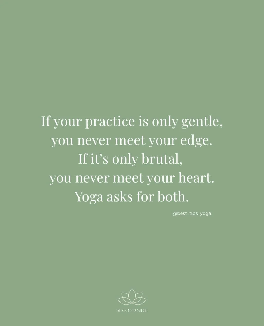 Some days, growth means holding a little longer. Other days, it means giving yourself permission to rest.

Your practice has room for both. Build strength. Find softness. Learn when to challenge yourself and when to ease up.

Meet yourself where you 