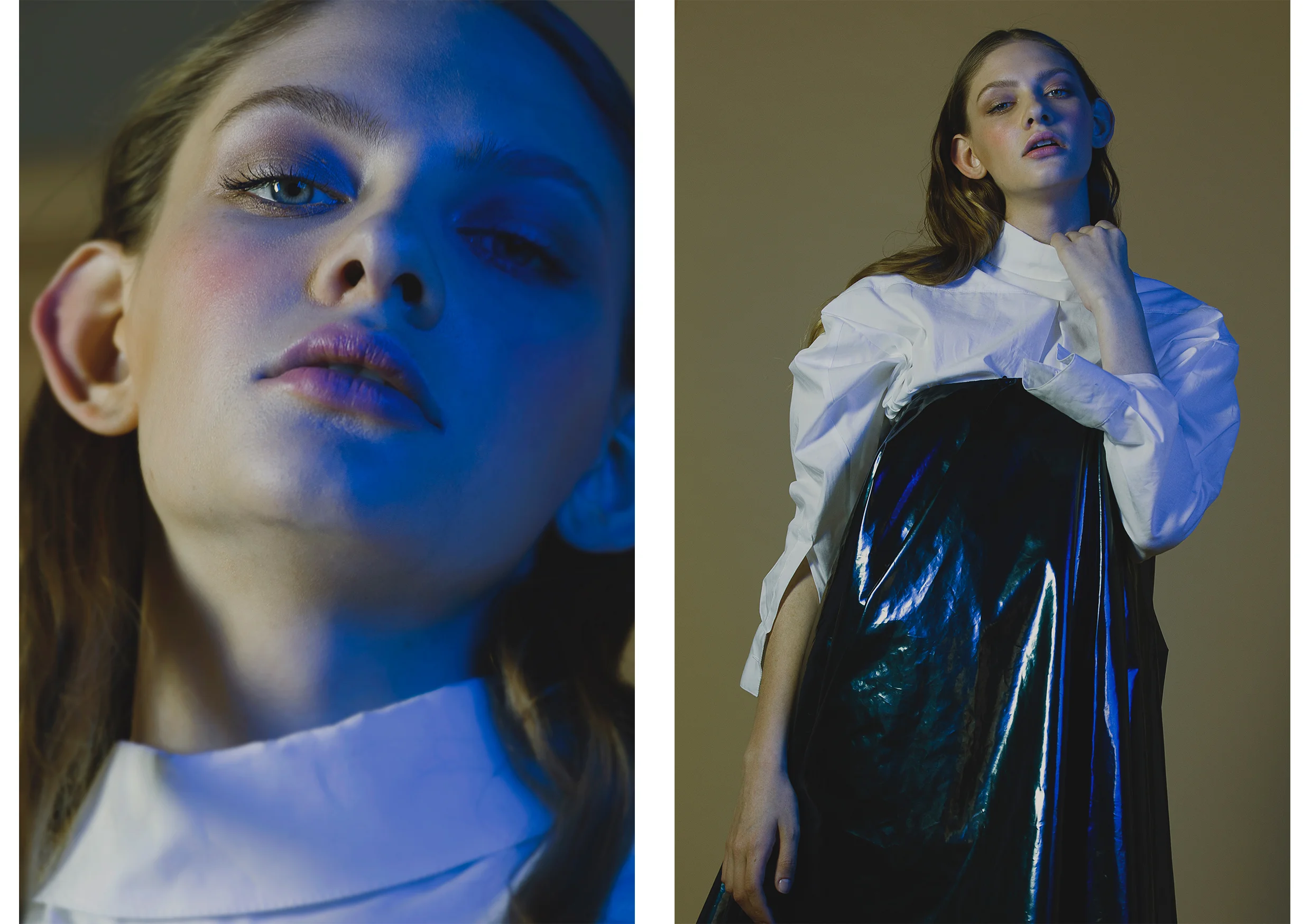 shirt COLLECTION PRIVEE, dress CRISTINA RUGGIERO