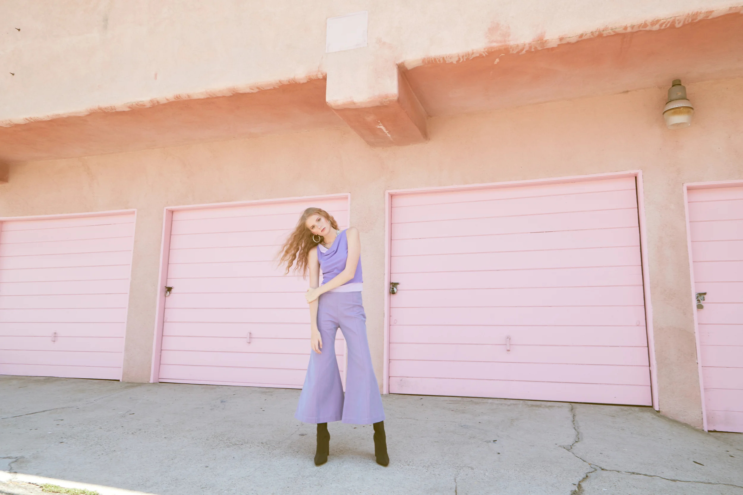 top VINTAGE, trousers ACNE, shoes VINTAGE