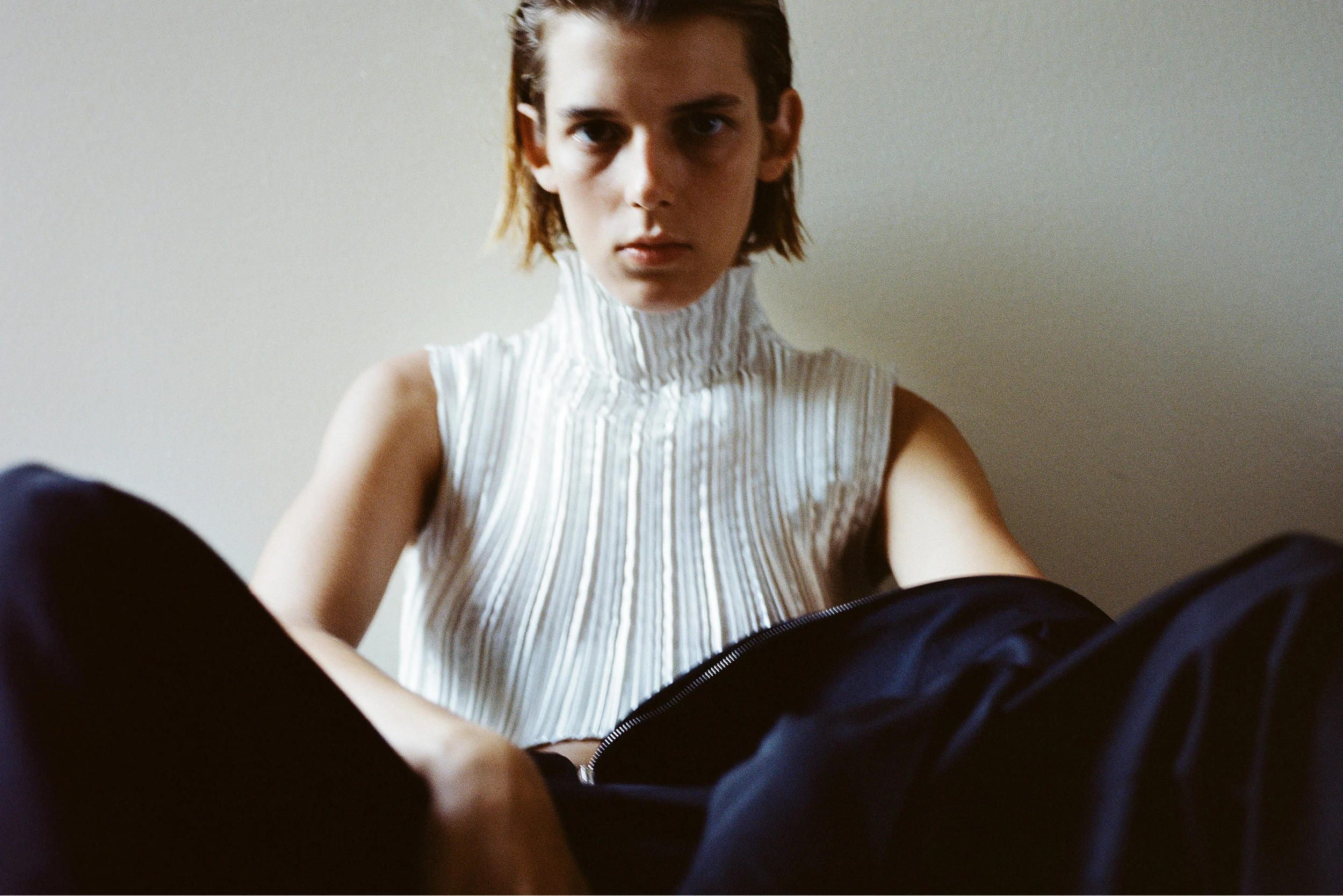 top STYLIST'S OWN, jumpsuit SECOND / LAYER