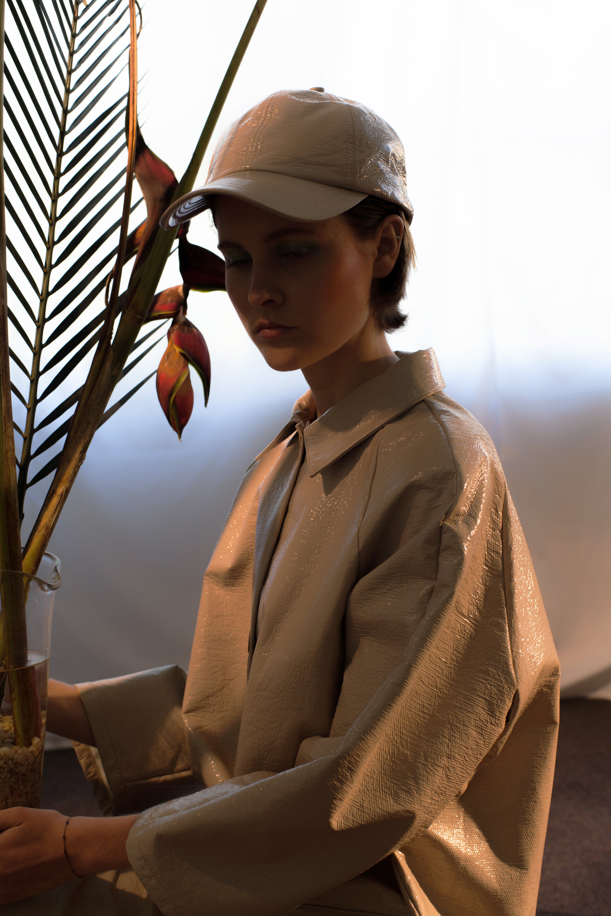 cap + jacket VERNER , shoes ELISA KEELER