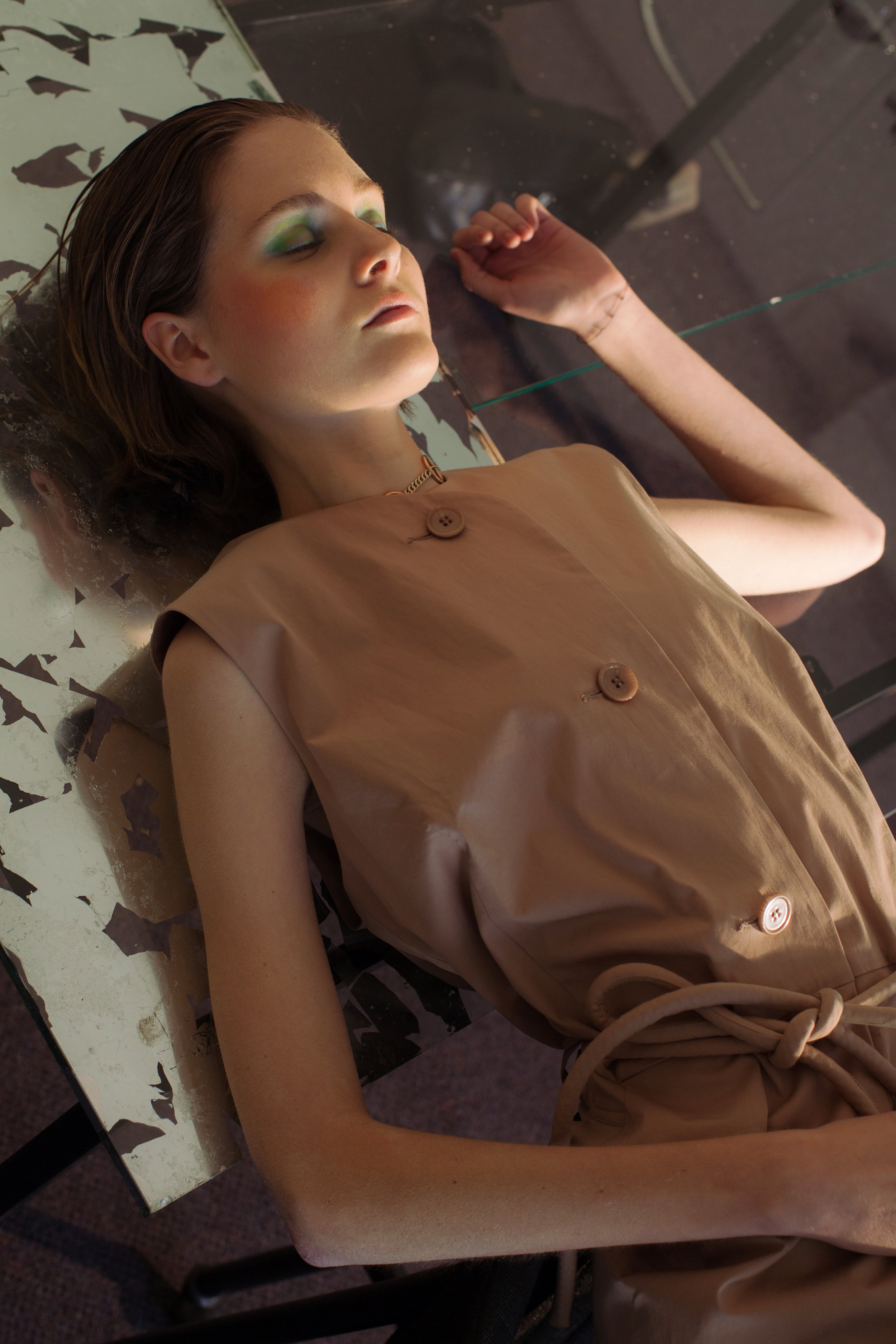 chocker JUSTINE CLENQUET, dress VERNER,