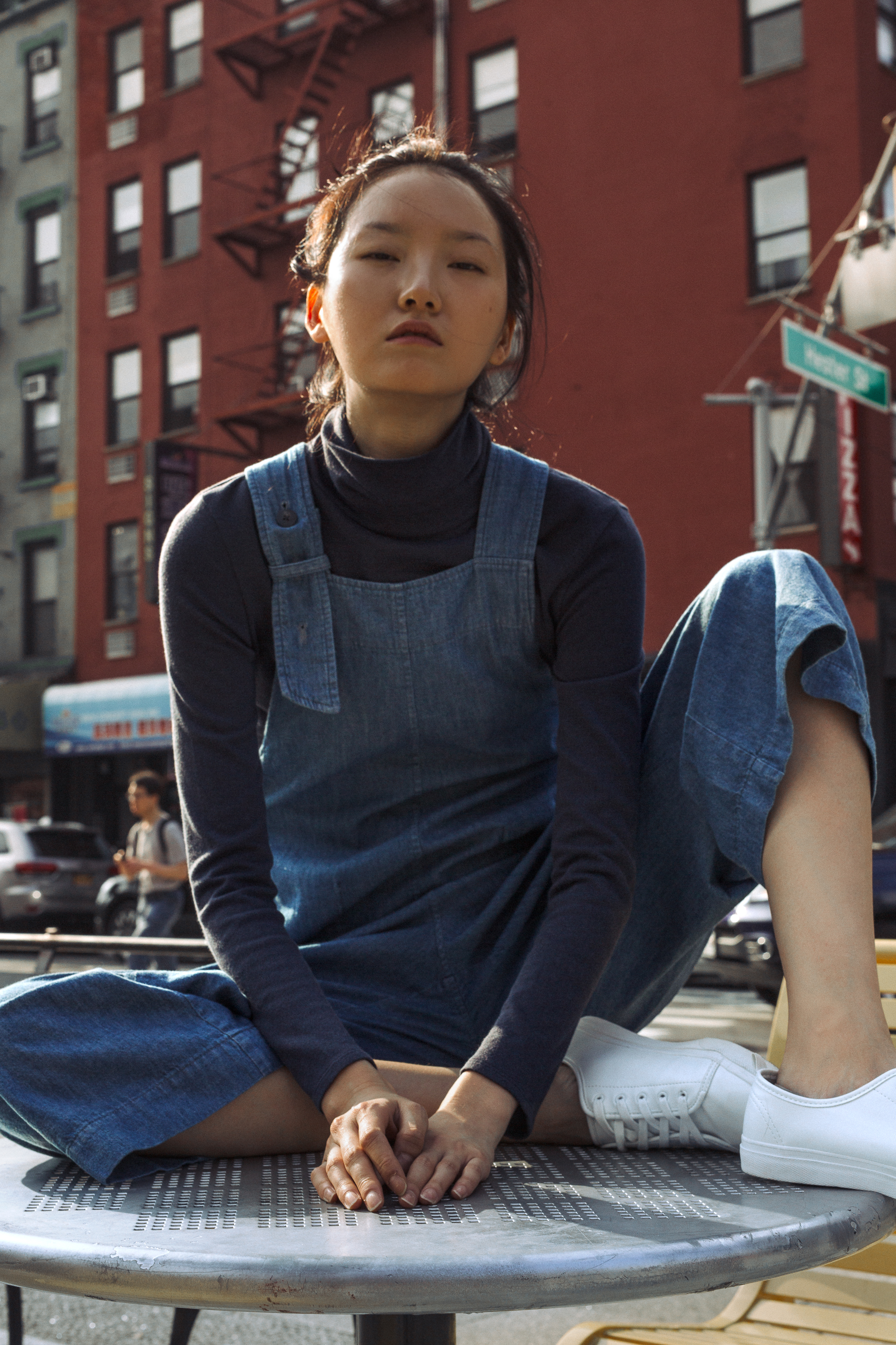 top + jumpsuit STEVEN ALAN , shoes H&M