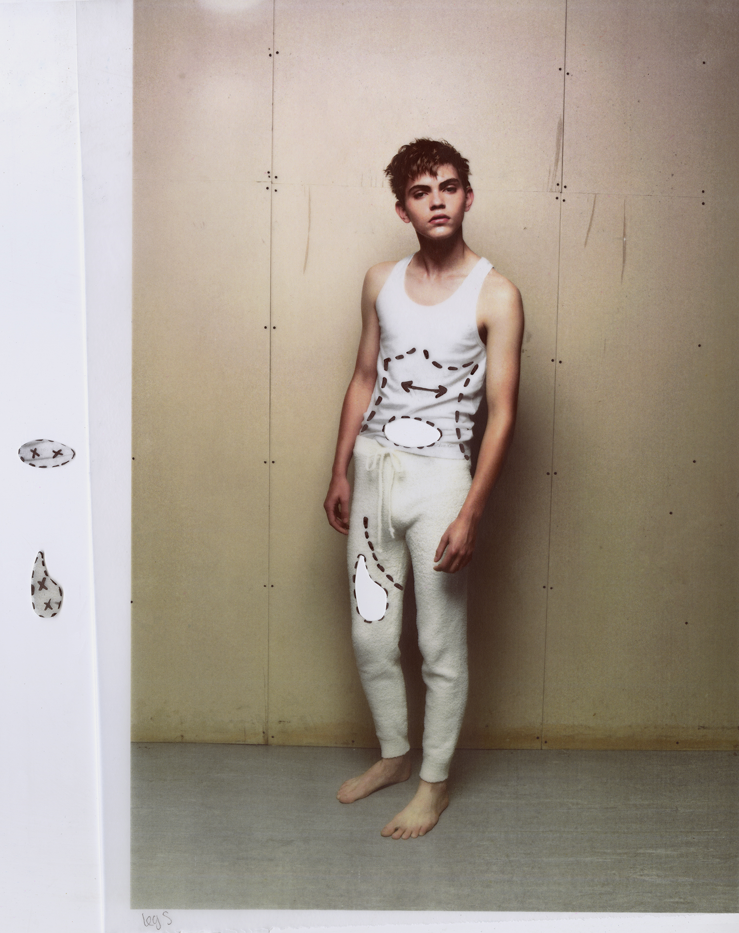 vest CALVIN KLEIN , pants UNIQLO
