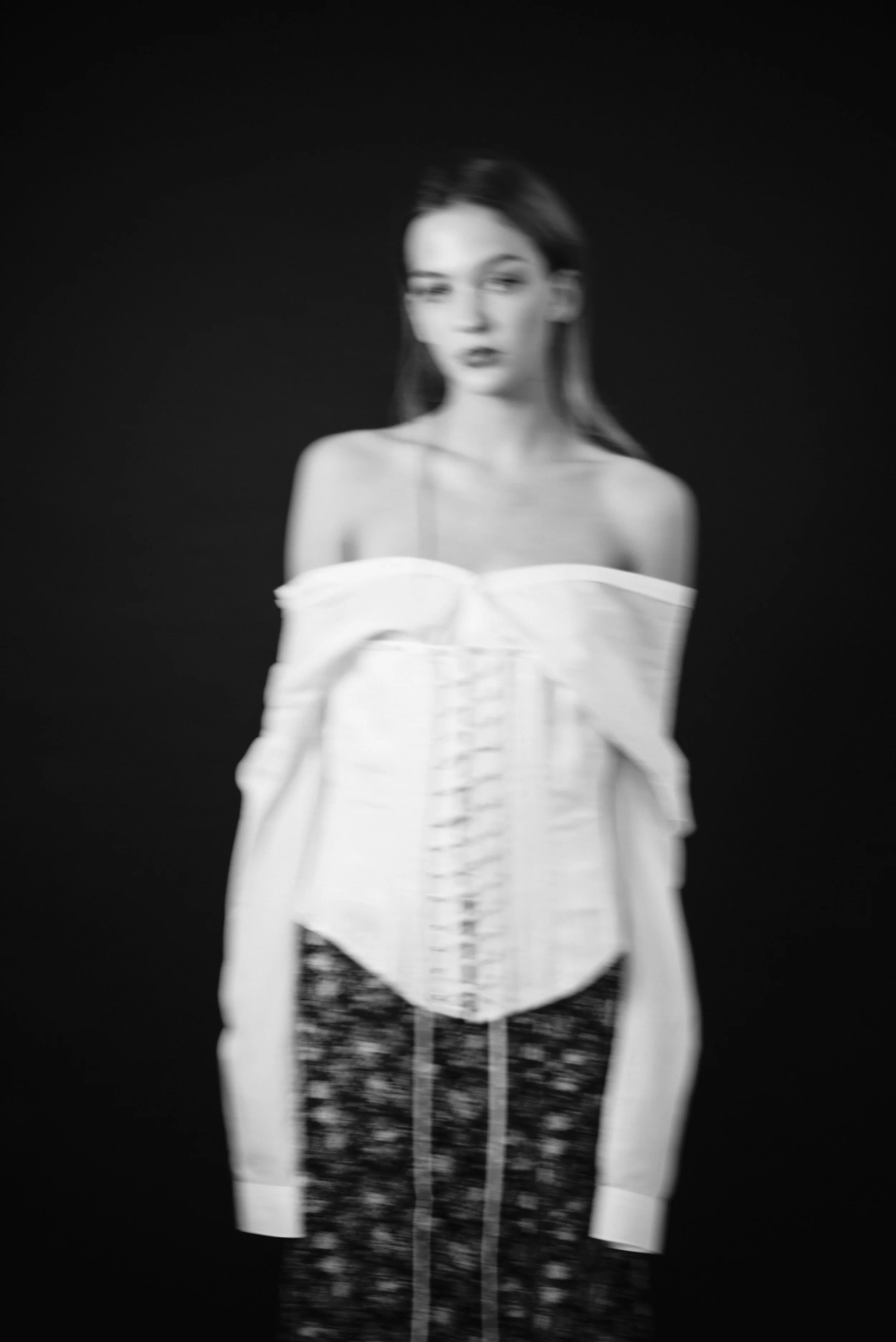 shirt COS , corset STYLIST'S OWN, skirt VINTAGE