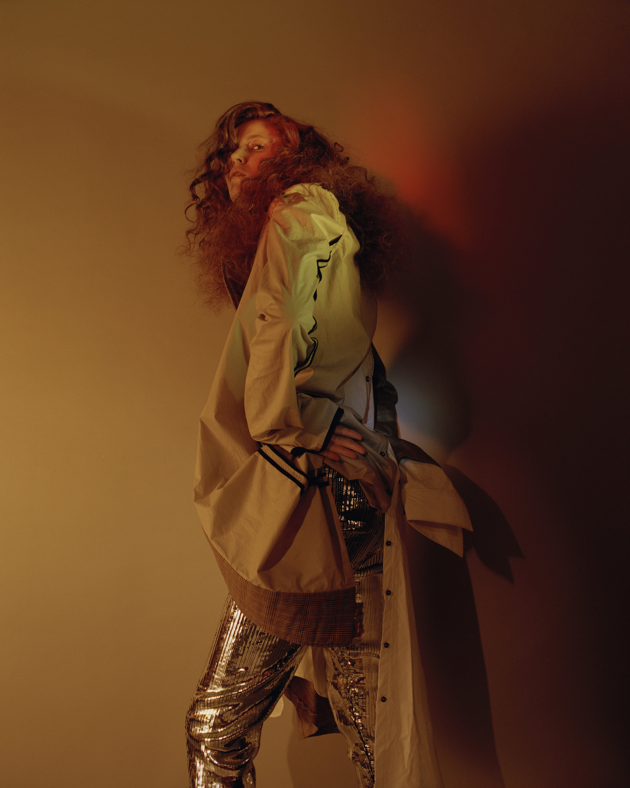 coat SEOHEE KIM, trousers + shoes MAXLUO 