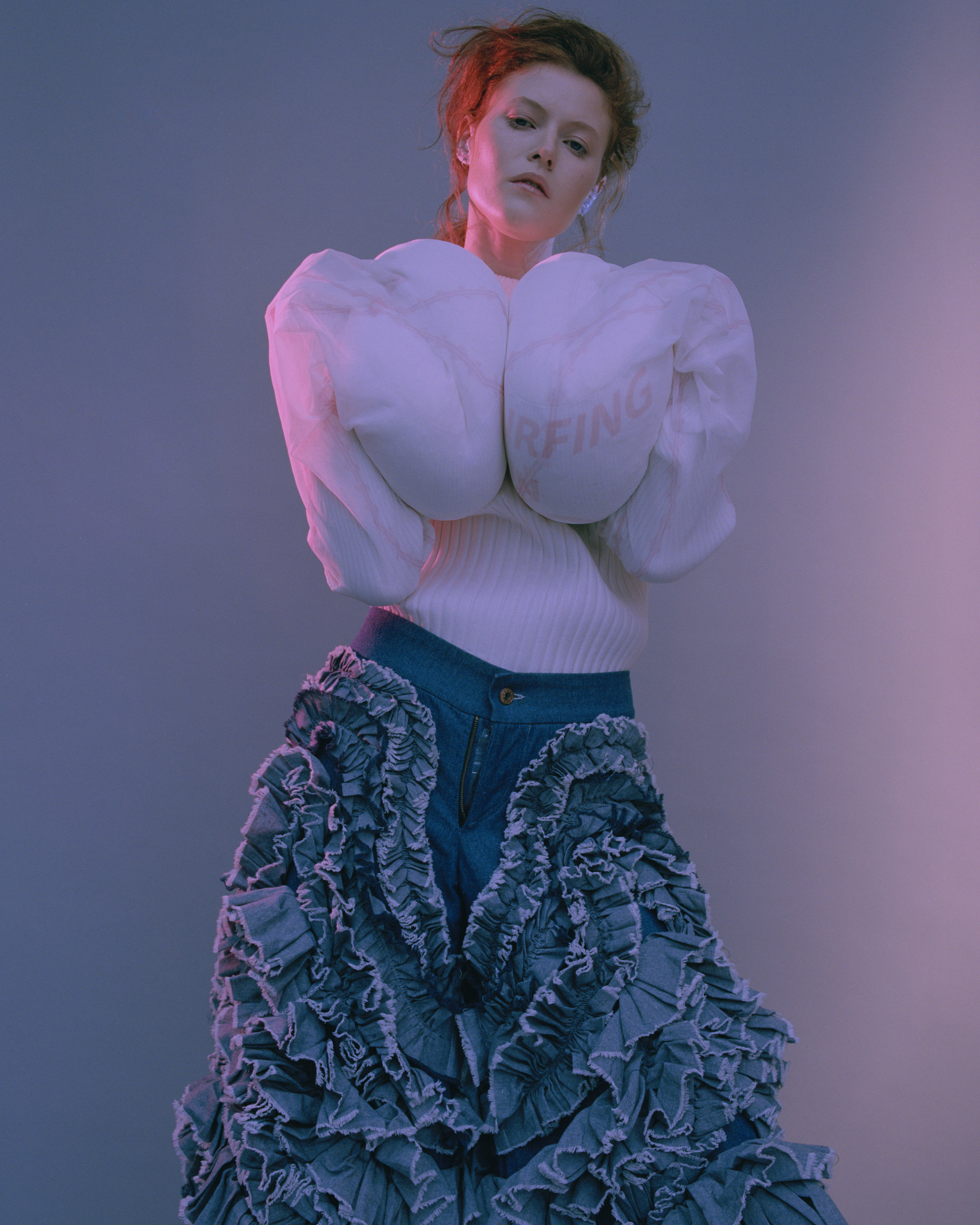 trousers JAZZ GRANT , top PO KALAM