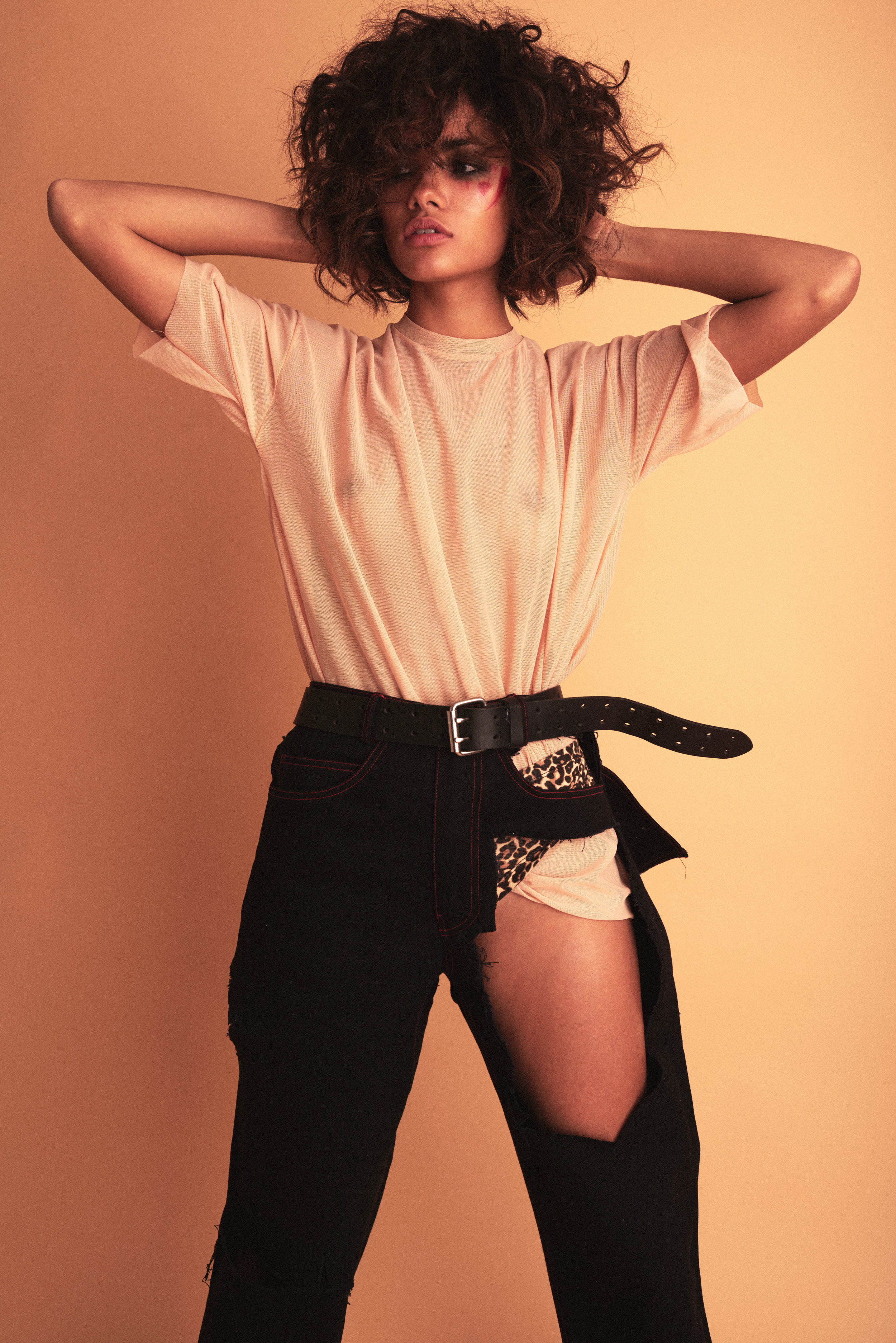 top RIVER ISLAND , bottoms BRASHY , underwear AMERICAN APPAREL 