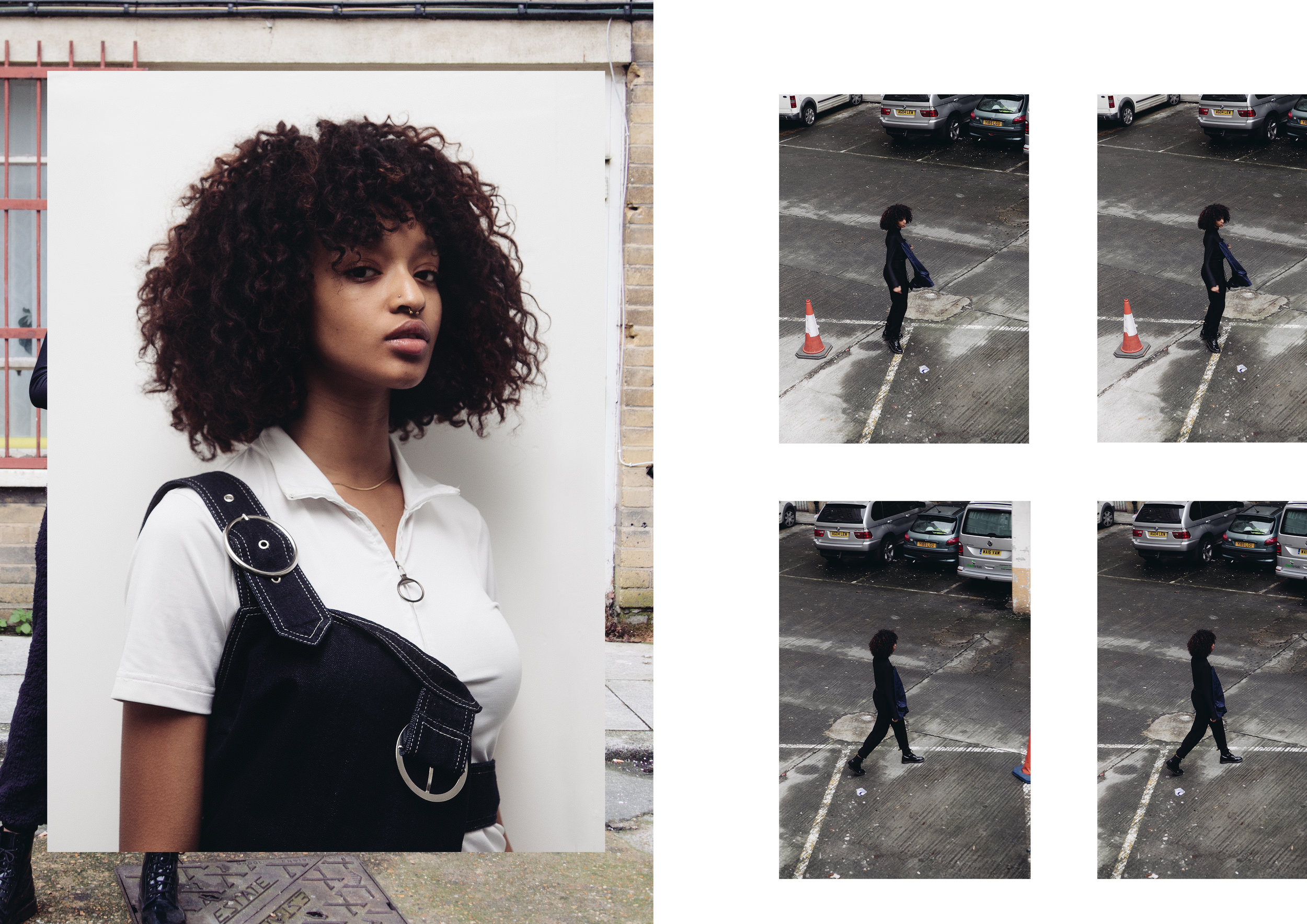 LEFT model wears KAAN AMJAD , PRADA , TOPSHOP BOUTIQUE RIGHT model wears NIKE , COTTWEILER 