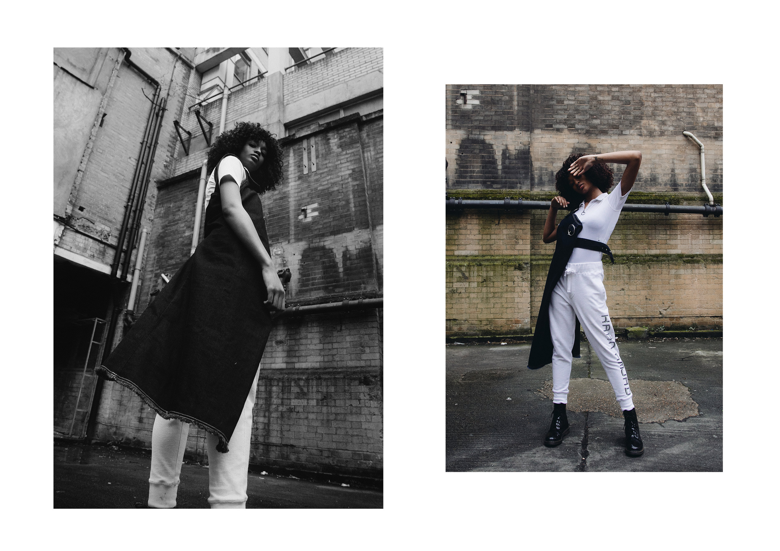 model wears KAAN AMJAD , PRADA , TOPSHOP BOUTIQUE