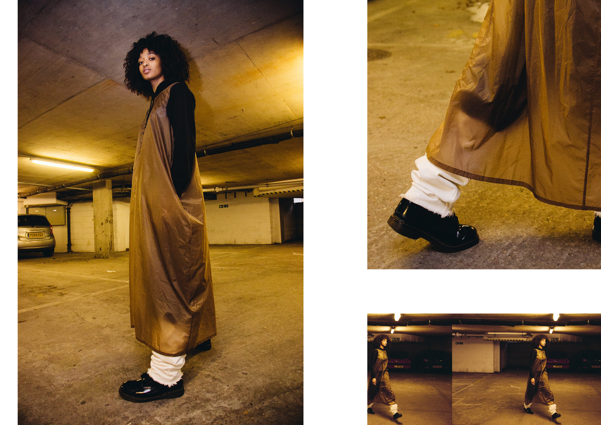 model wears COS