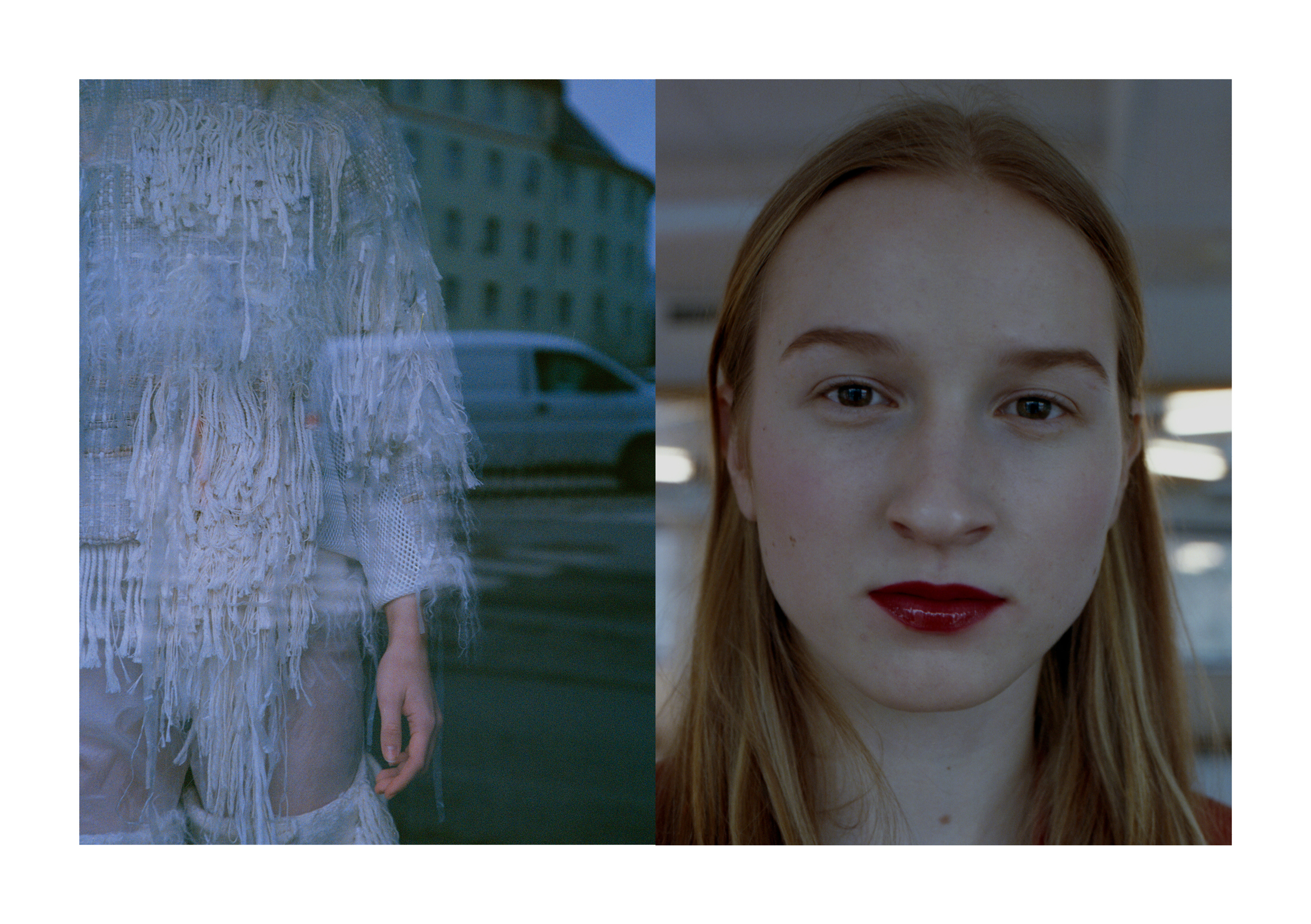 LEFT shirt + trousers Elina Määttänen, RIGHT jacket VINTAGE