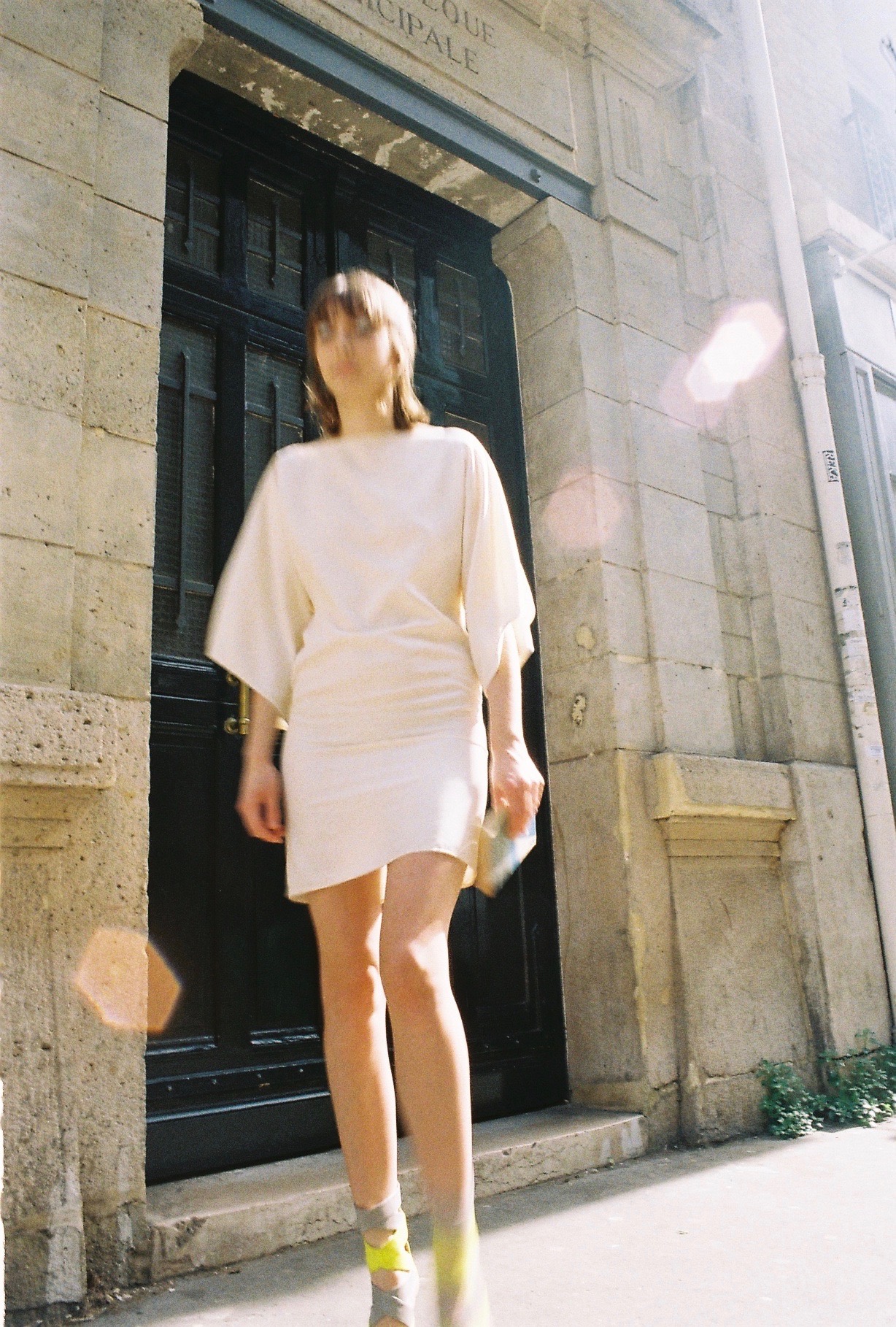 dress MAISON DORIS , boots REPETTO