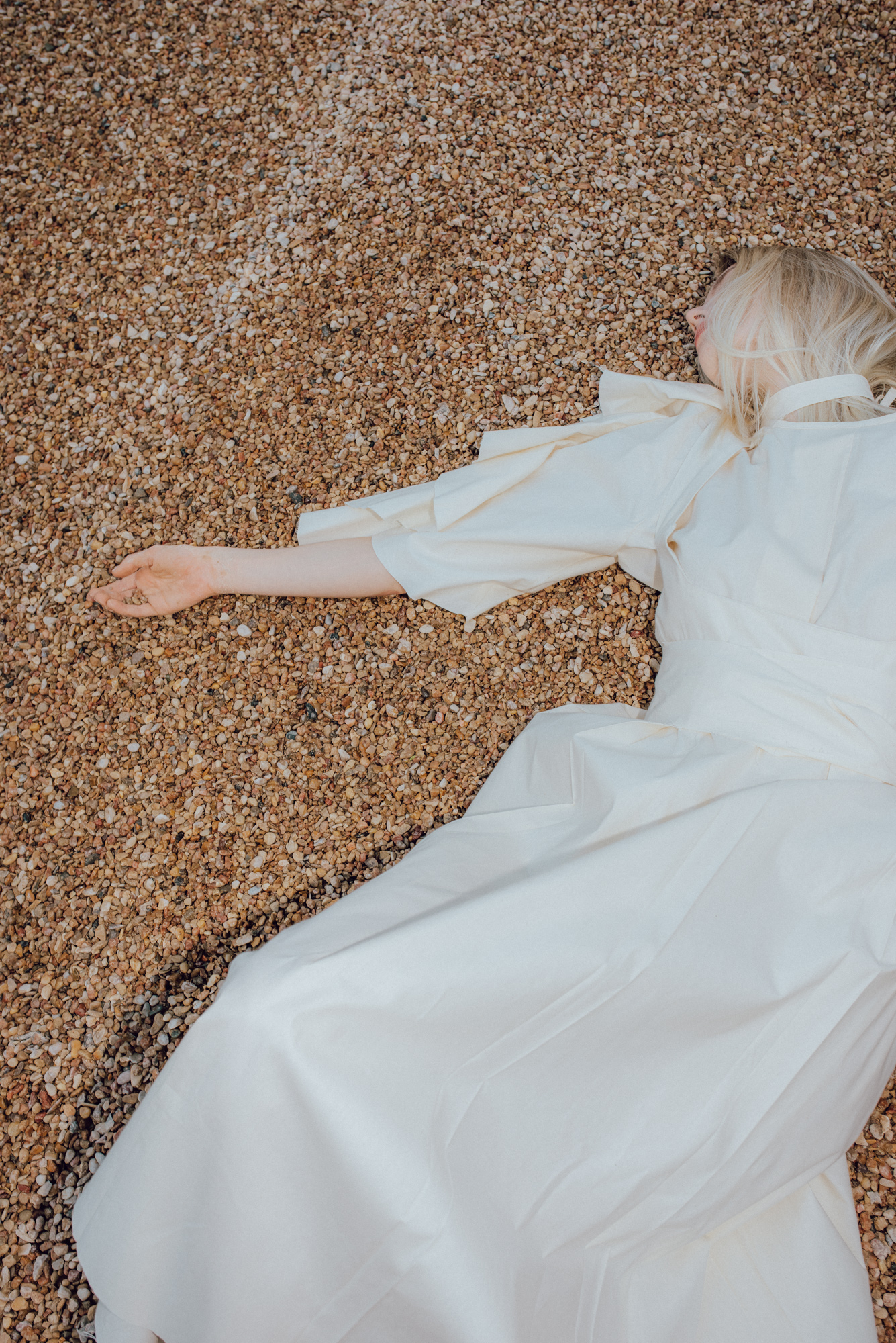 top + dress + neck tie BEING APPAREL , shoes TRADEMARK