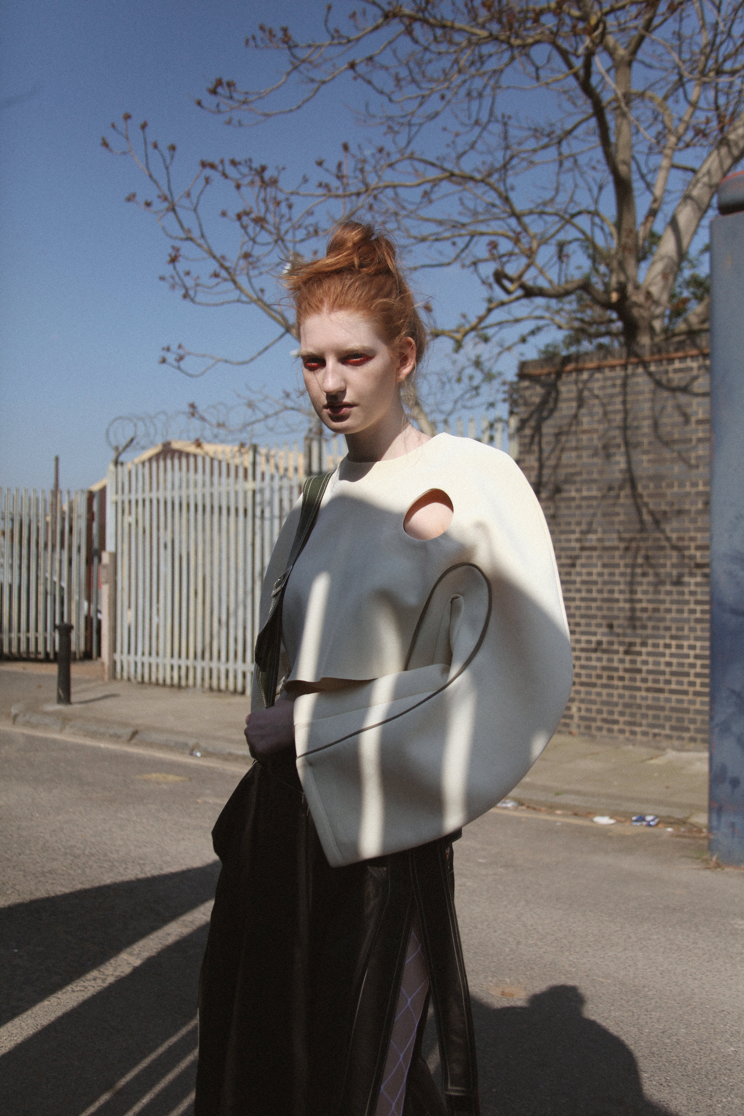 top TARA LEE, dress BETH HAL, tights STYLIST'S OWN .