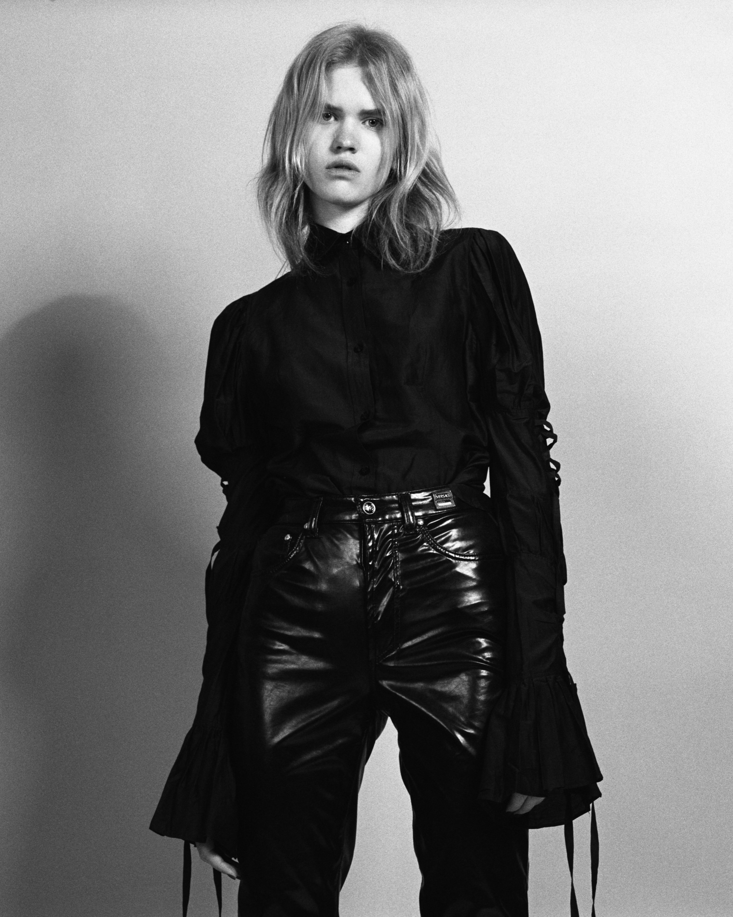 top Yves Saint Laurent, pants Versace