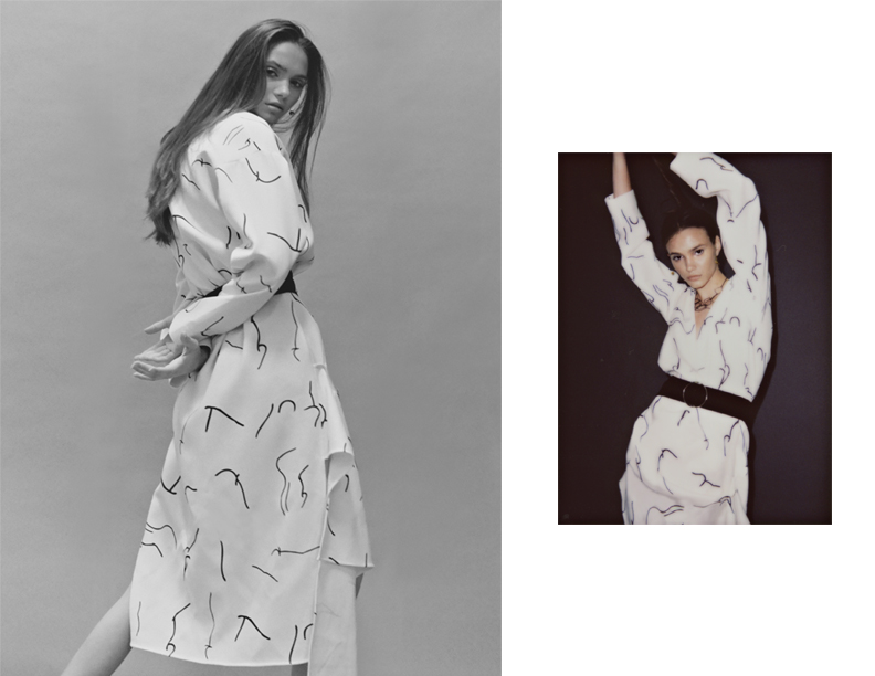 dress LOW CLASSIC, belt CLUB MONACO,