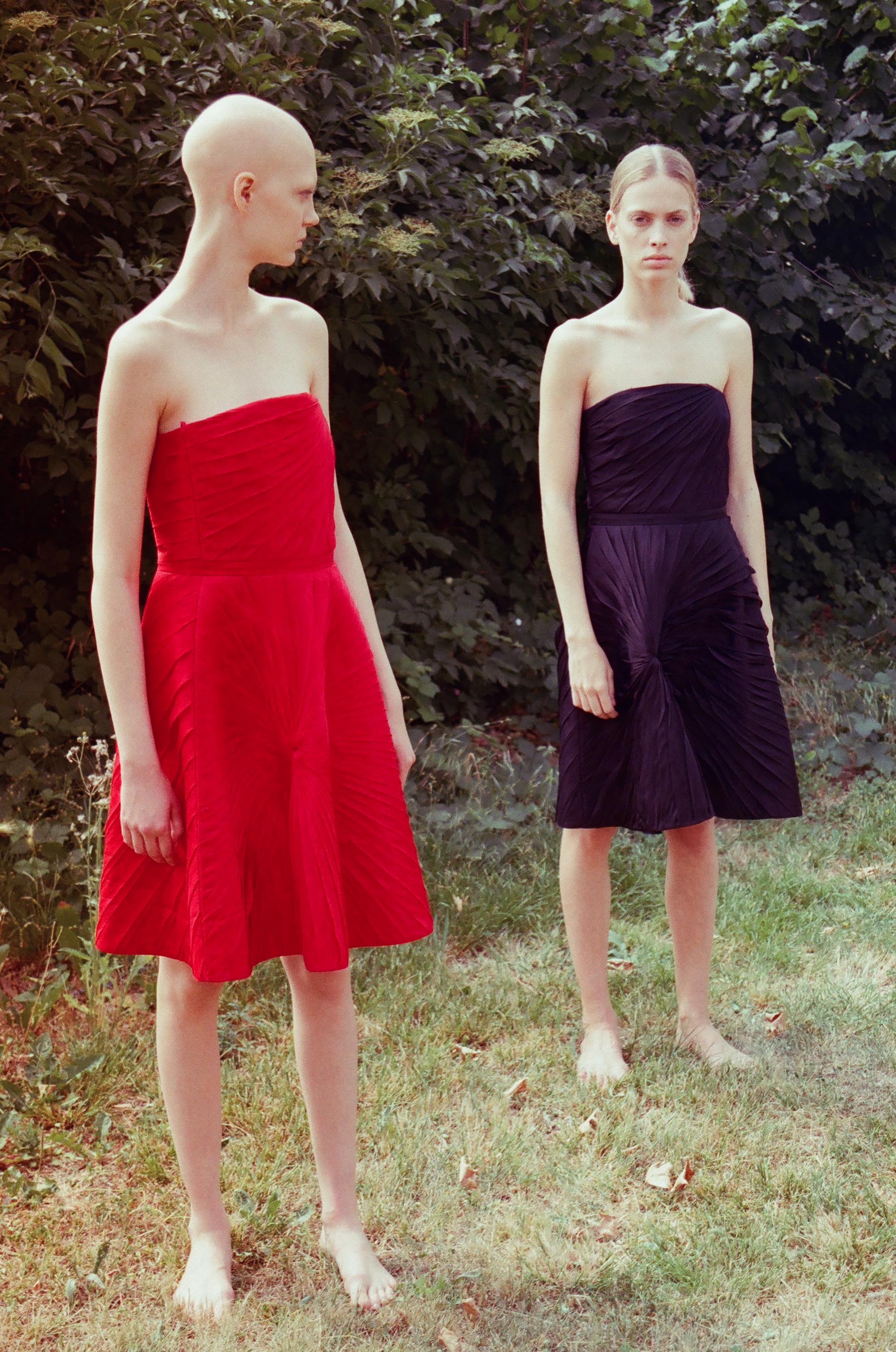 YANA + LAURA WEAR DRESES ARMANI