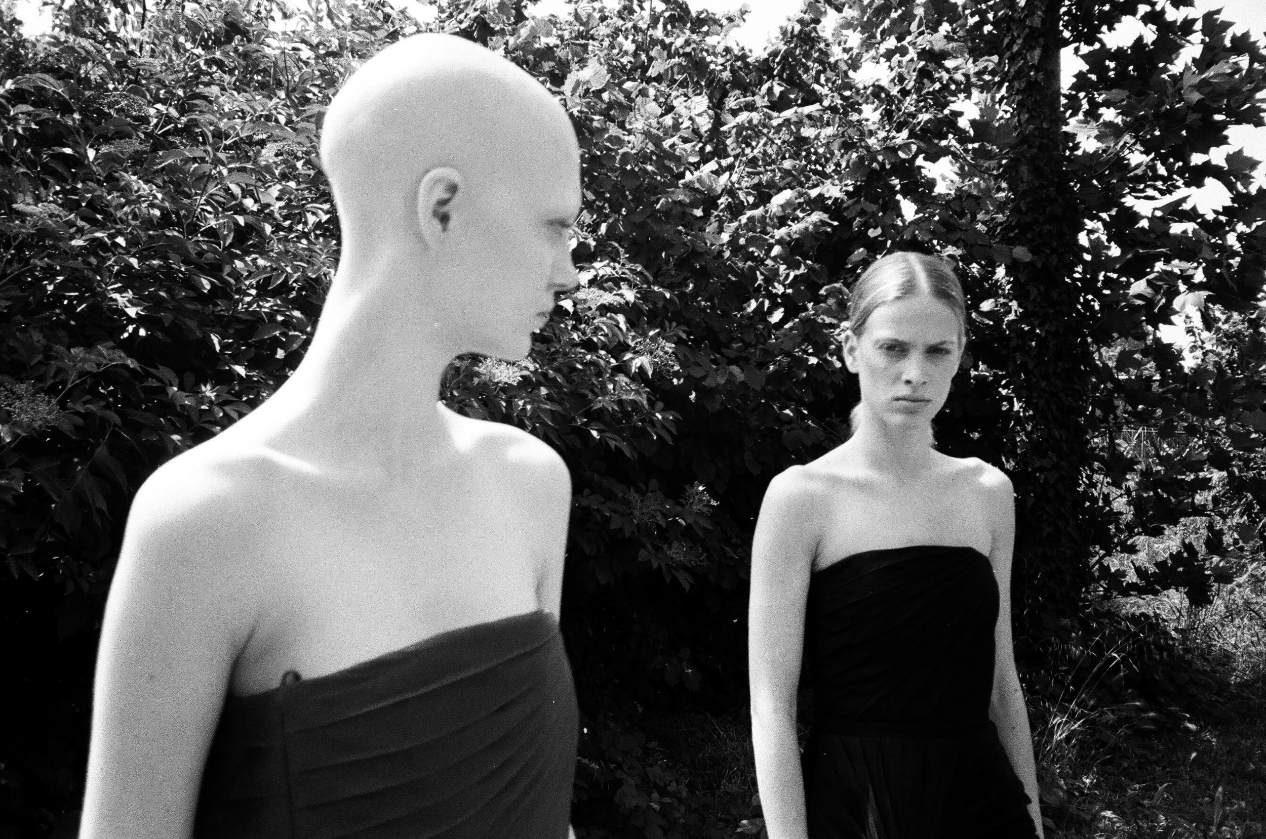 YANA + LAURA WEAR DRESES ARMANI