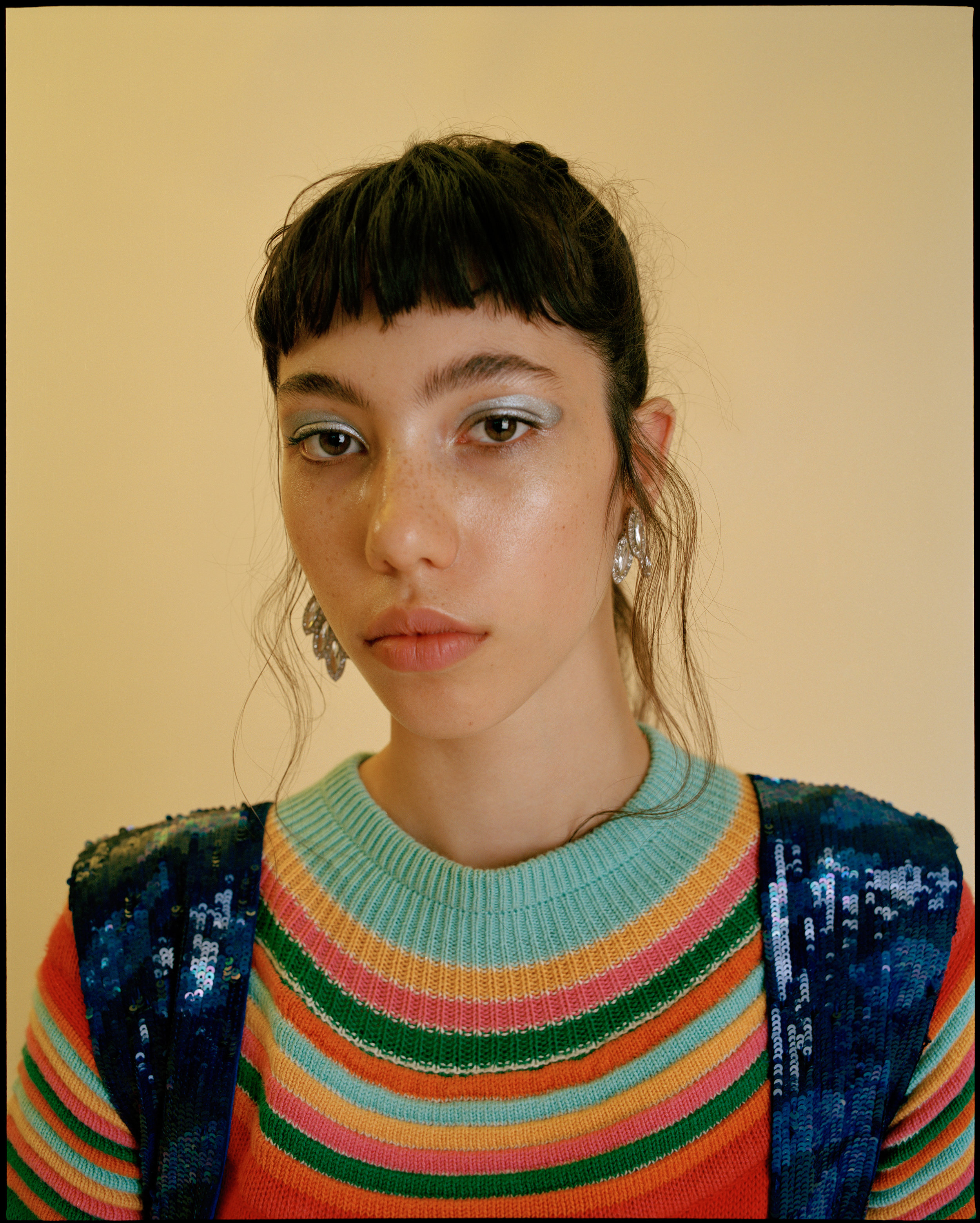 Kenzo sweater & Andrea Odicini Couture dress
