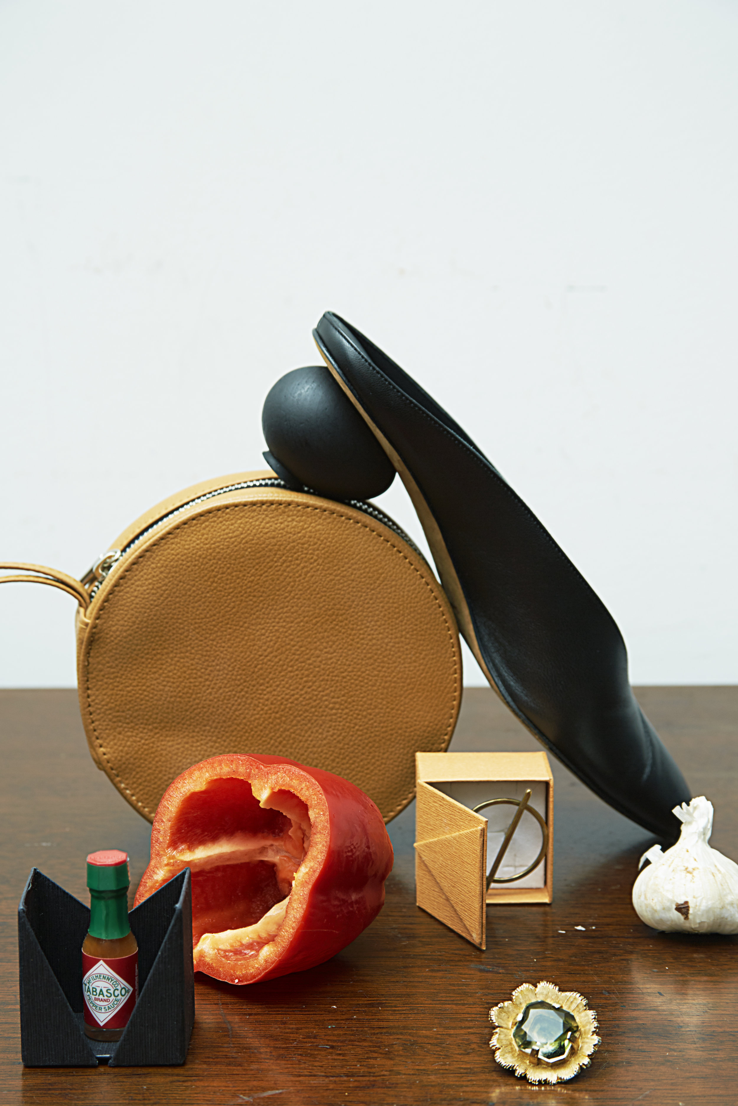 Shoe Gray Matters , Bag Cooperative , ring STYLIST'S OWN, earring VINTAGE,
