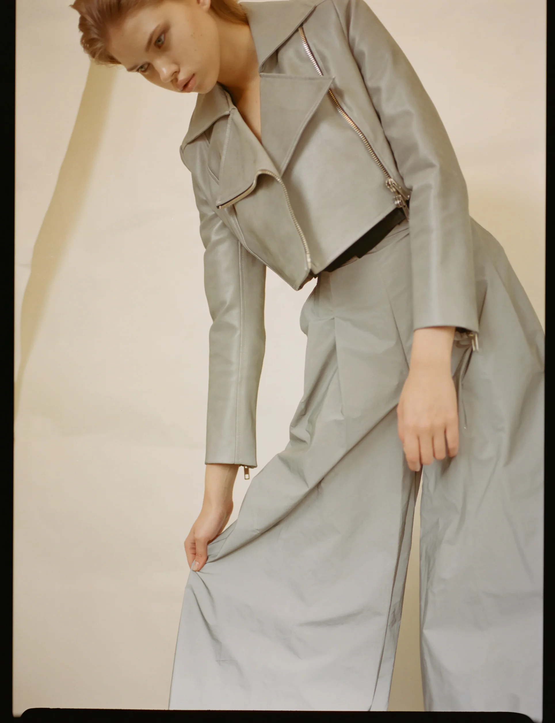 Trousers: WANGLILING Jacket: WANGLILING