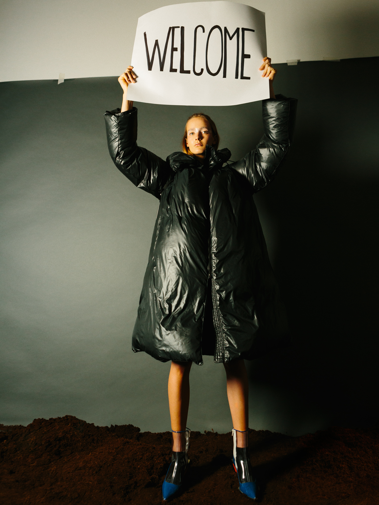 Down jacket MM6 Maison Margiela Ankle Boots Juan Carlos Pajares