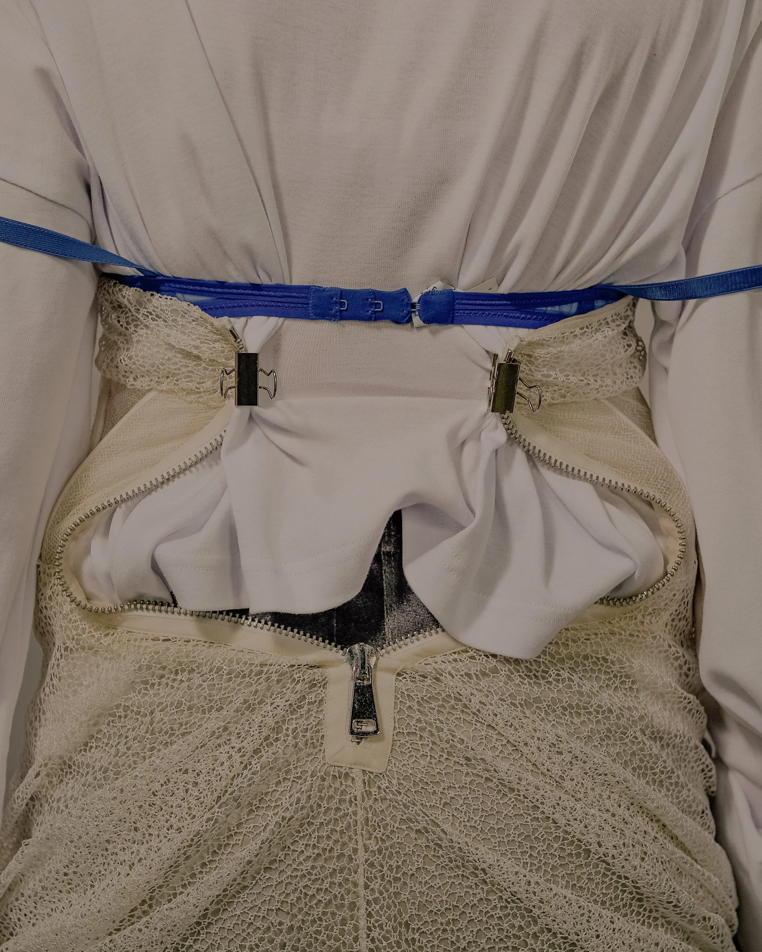 top Neith Nyer, bra Yasmine Eslami, dress Hyum Mi Nielsen, trousers Igniacia Zordan