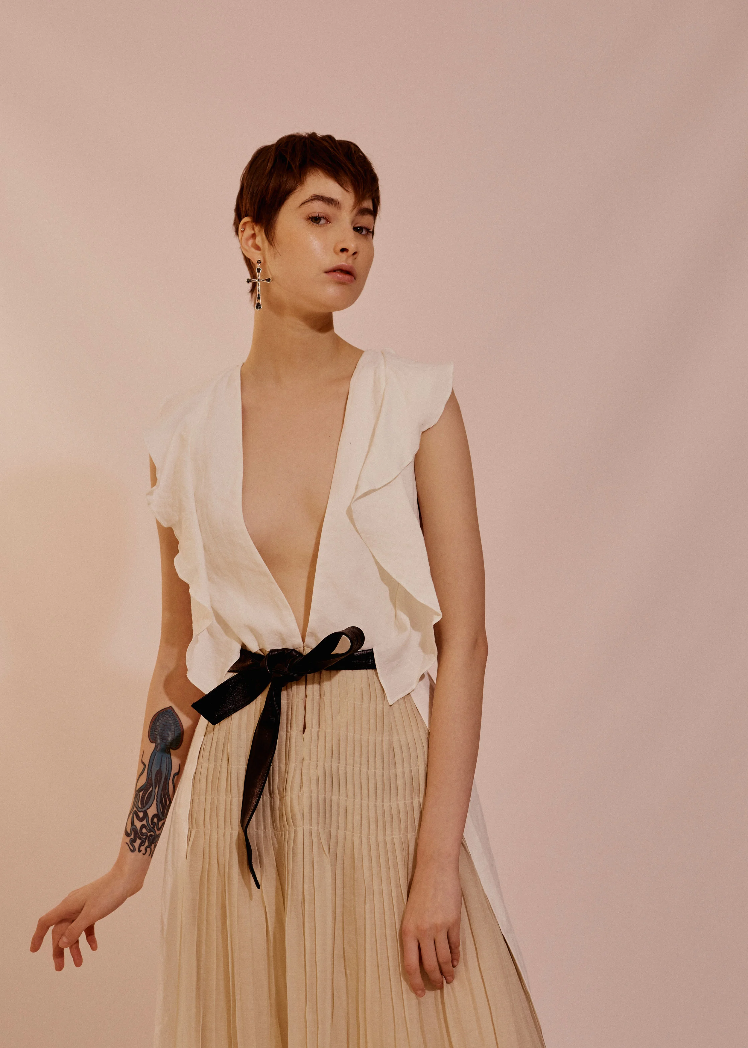 Dress MARNI Belt Stylist´s Own Earring THOMAS SABO