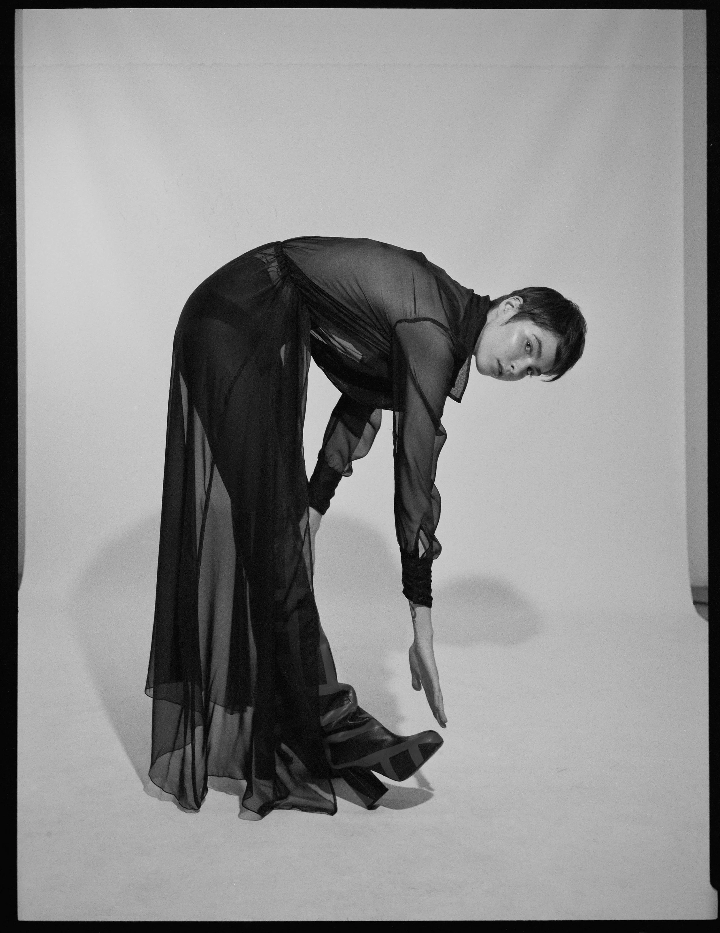 Dress Stylist´s Own Tights COS Boots MSGM