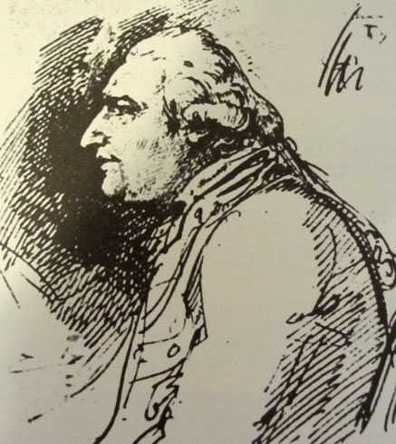 Sketch of Bodoni by Biagio Martini