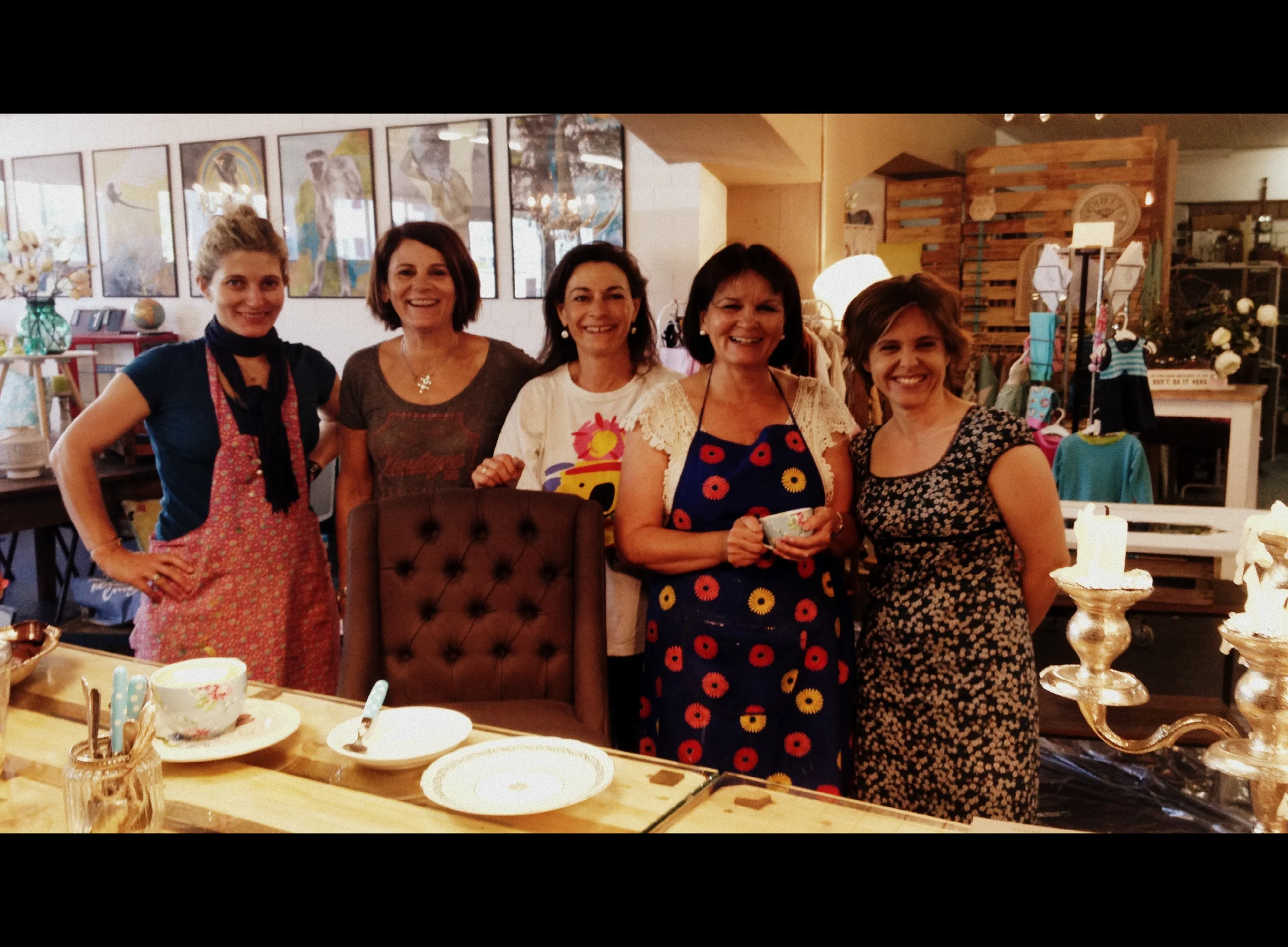 Einblicke in den Shabby Workshop bei Marion mit quatorze