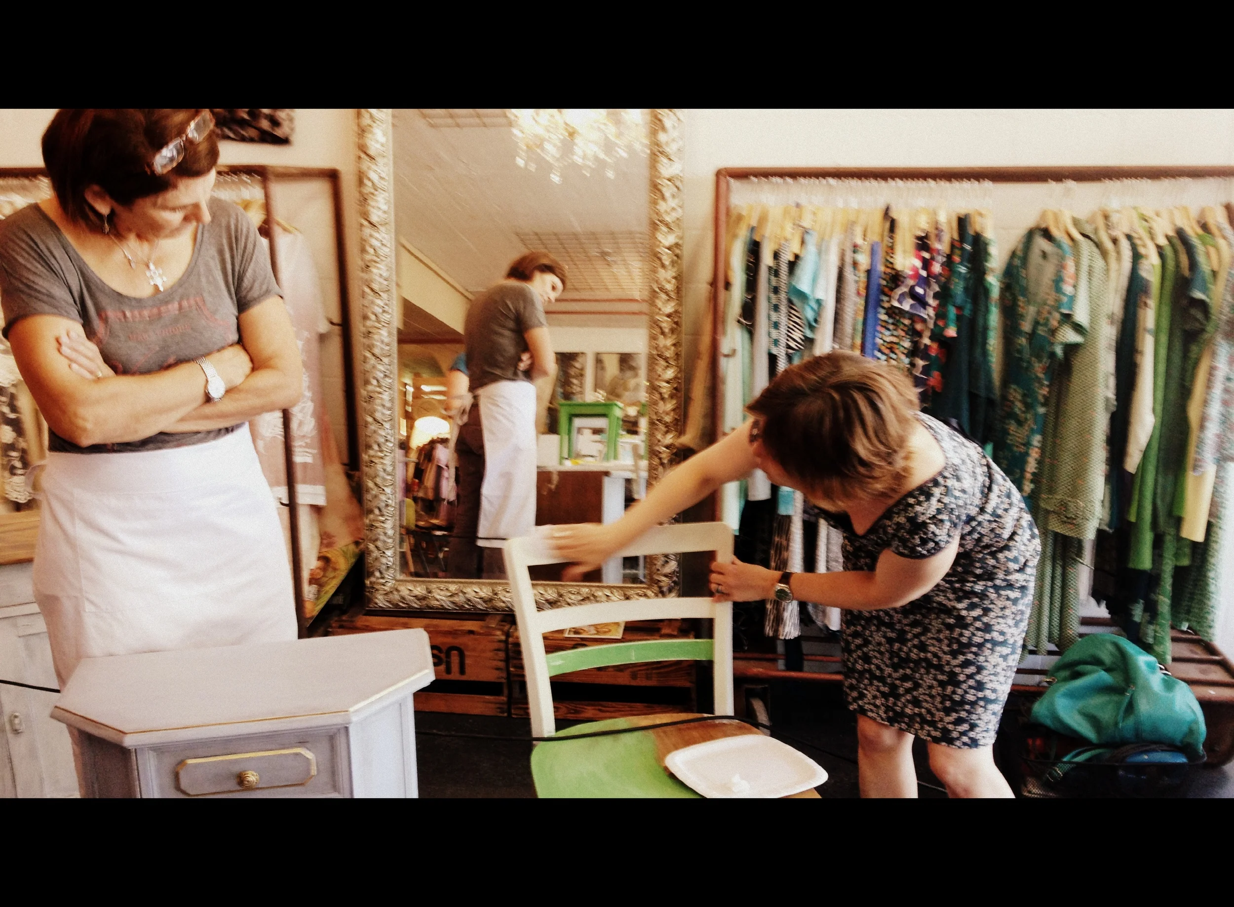 Ferienkurs Shabby Chic mit Marion Stalder von www.quatorze