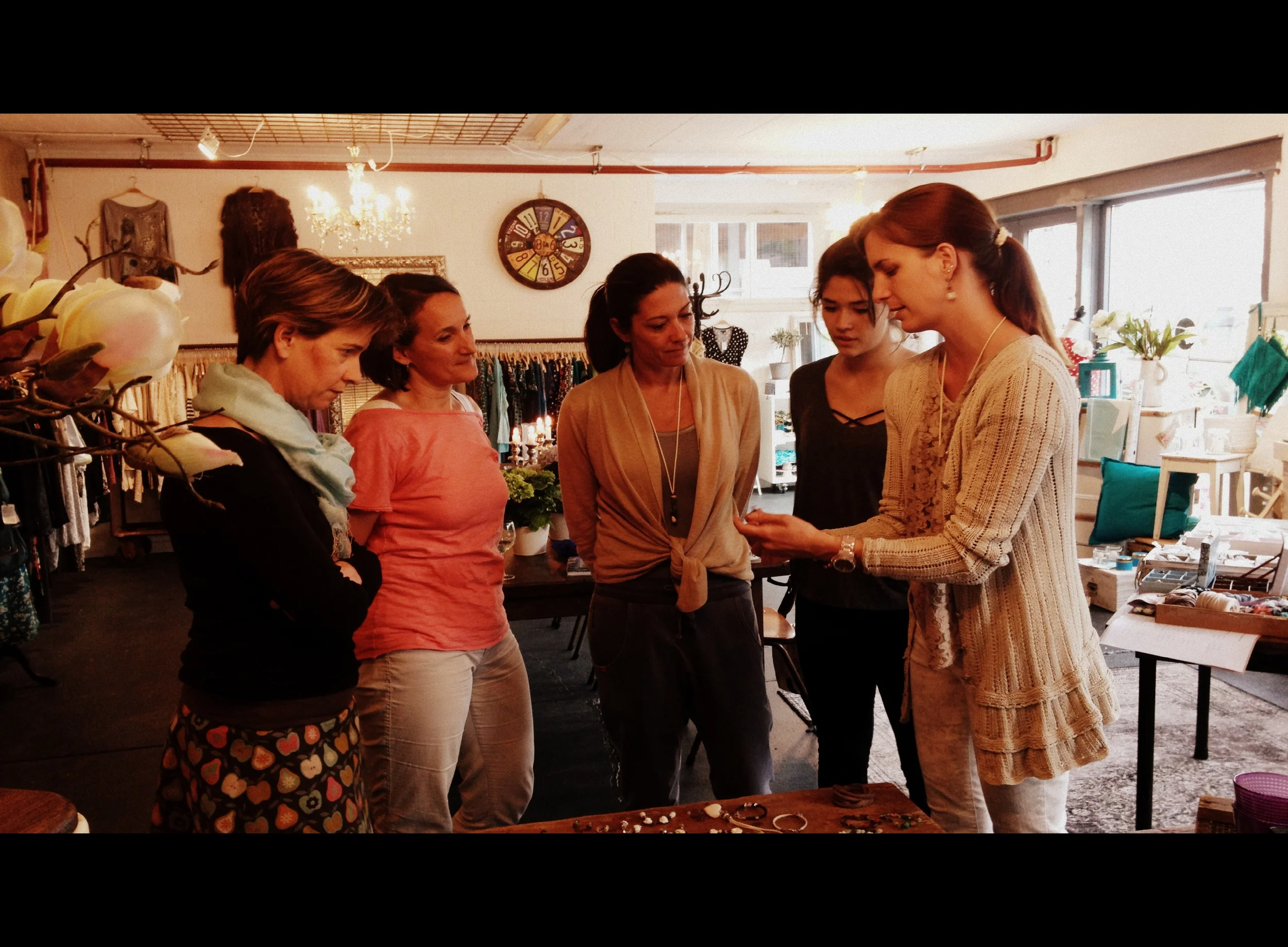 Einblick in Vintage Schmuckkurs mit silvermoon 23.6.15