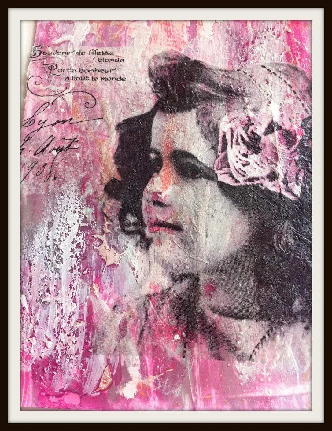 Enkaustik_Wunderschöne Karten mit Serviettentechnik und Wachs