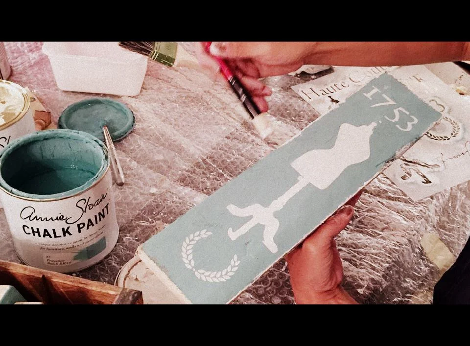 Einblick in Shabby Montagskurs vom 29. Juni 15